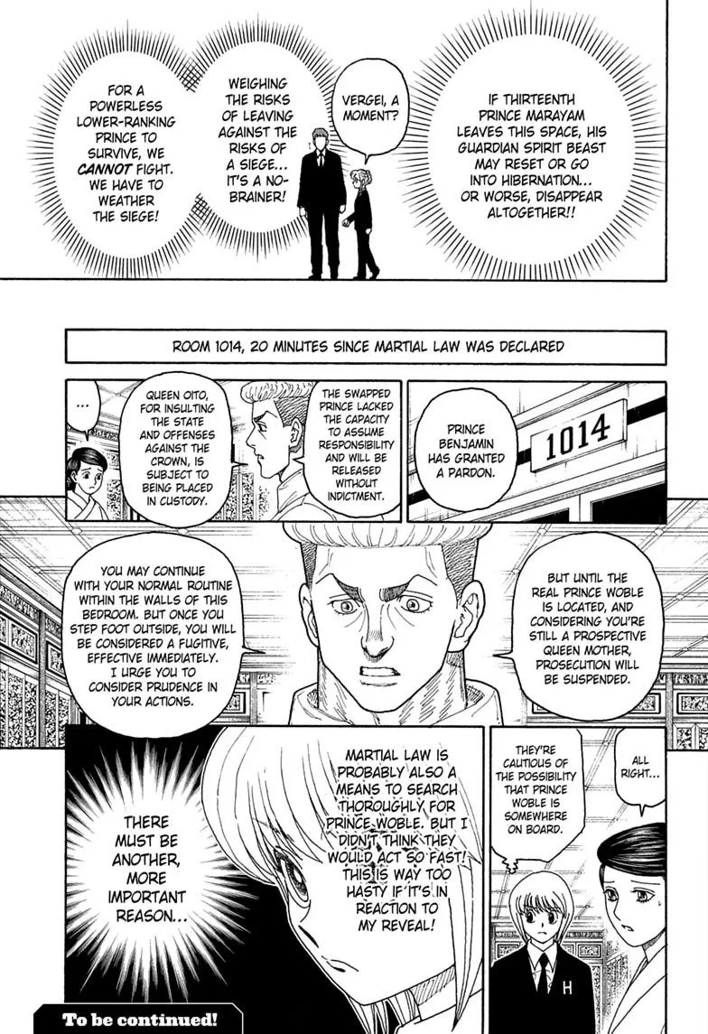 Hunter x Hunter Colored Manga, chapter 415, page 19