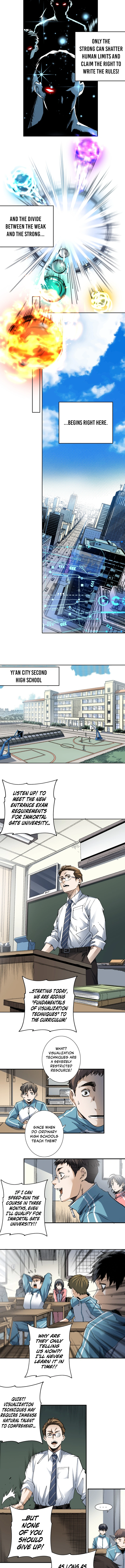 Two Realms: I Have an Ancient Martial Arts World, chapter 1, page 28