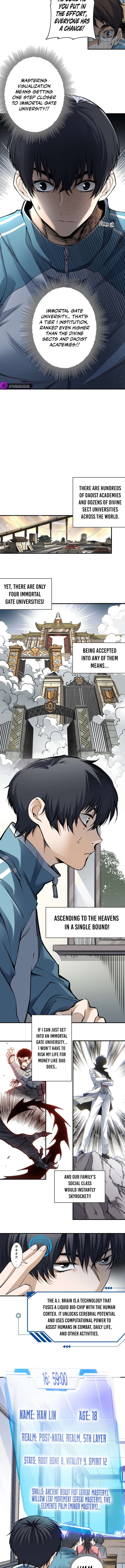 Two Realms: I Have an Ancient Martial Arts World, chapter 1, page 29