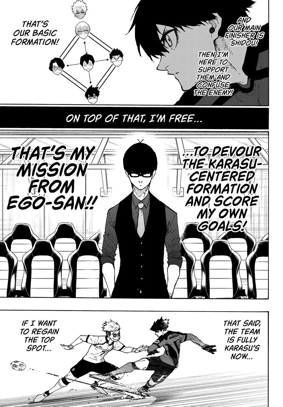 B Lock Manga, chapter 355, page 11