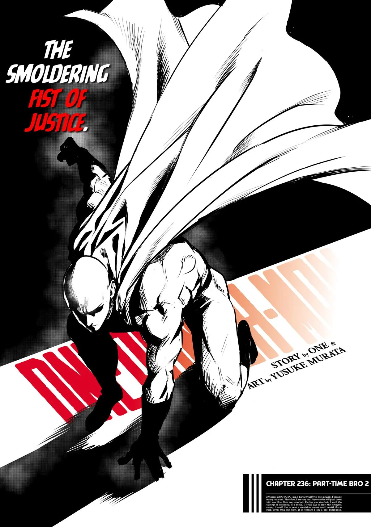 One Punch Man, chapter 236, page 1