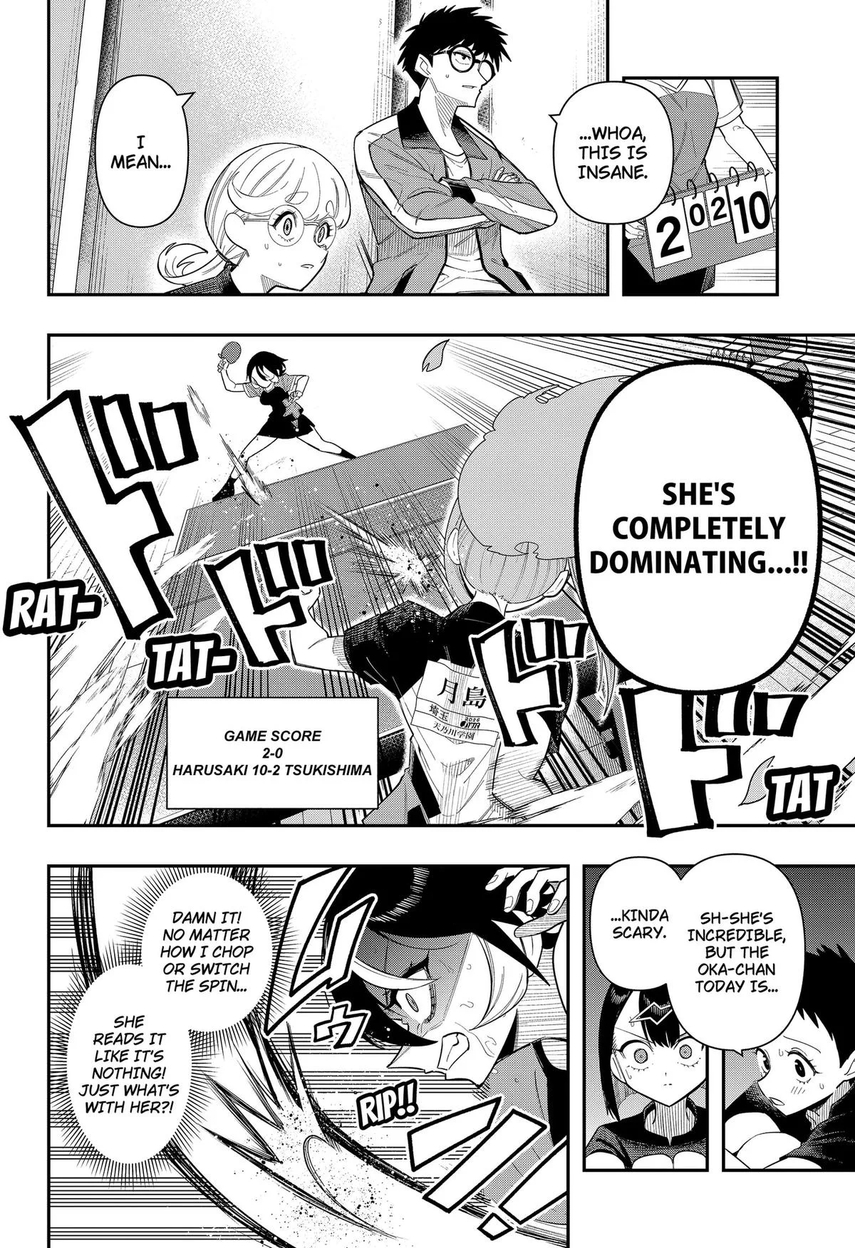 Shunrai Table Tennis, chapter 15, page 12