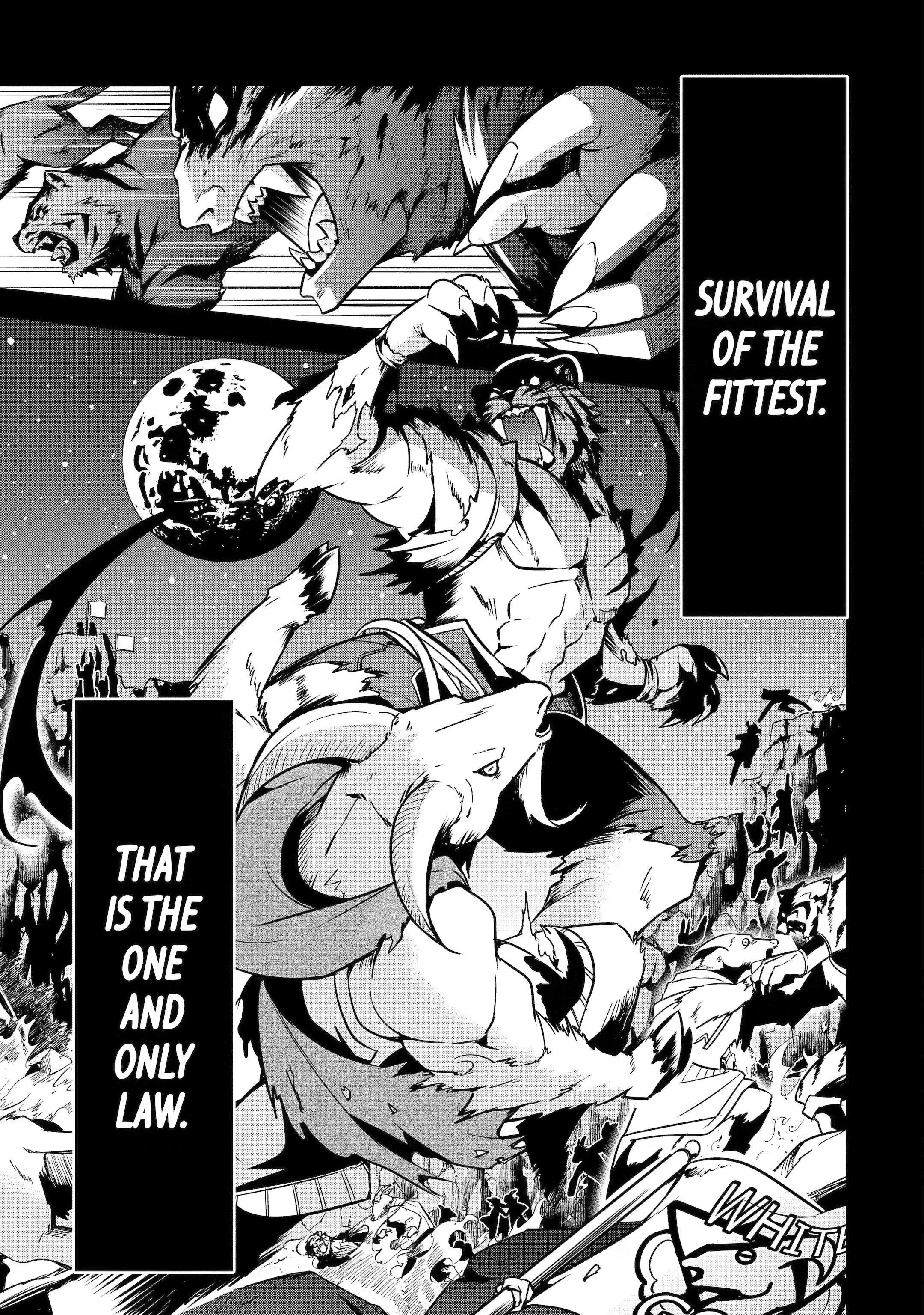 The Beast King Ouma Reconquers the World, chapter 2, page 1