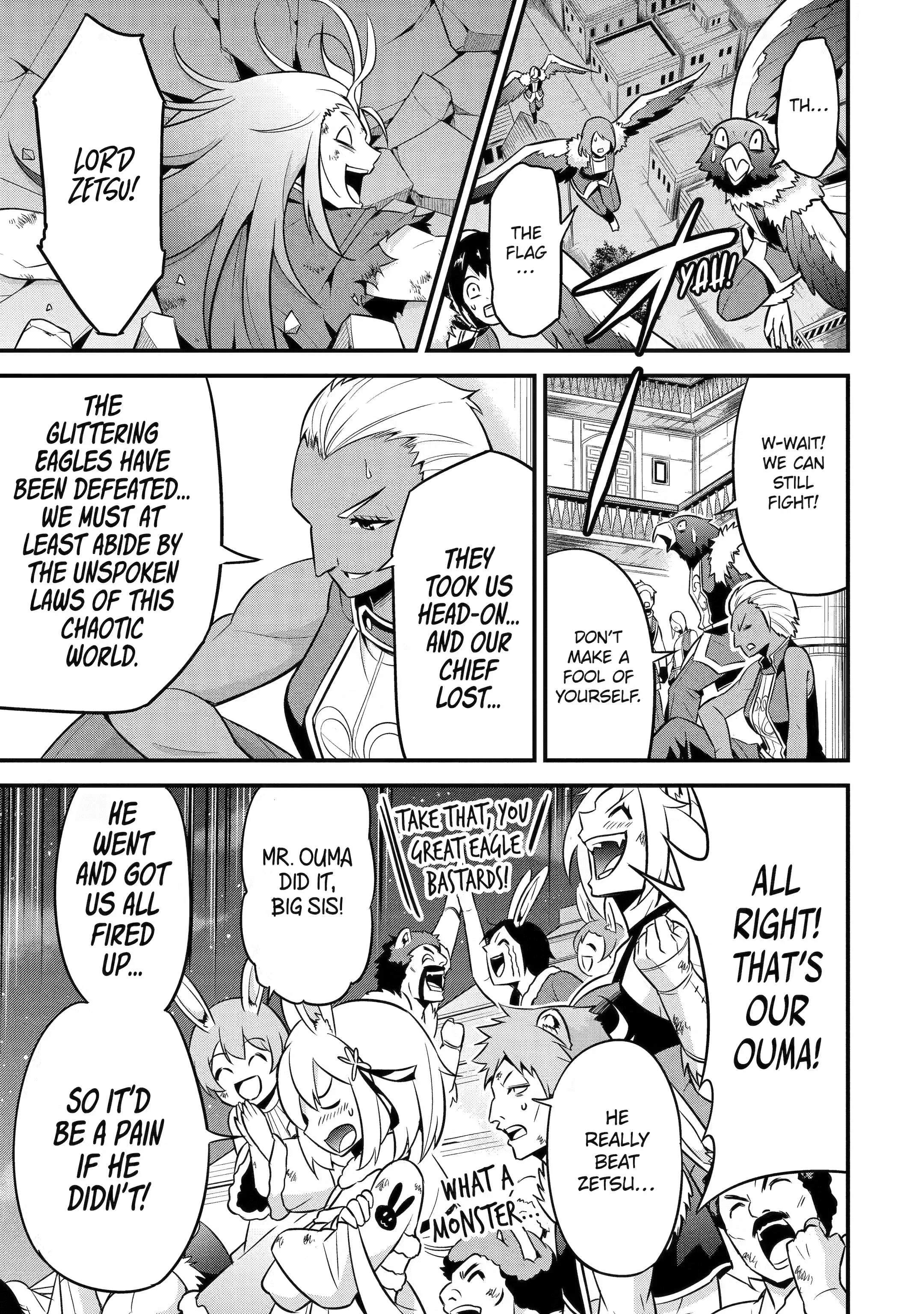 The Beast King Ouma Reconquers the World, chapter 4, page 35