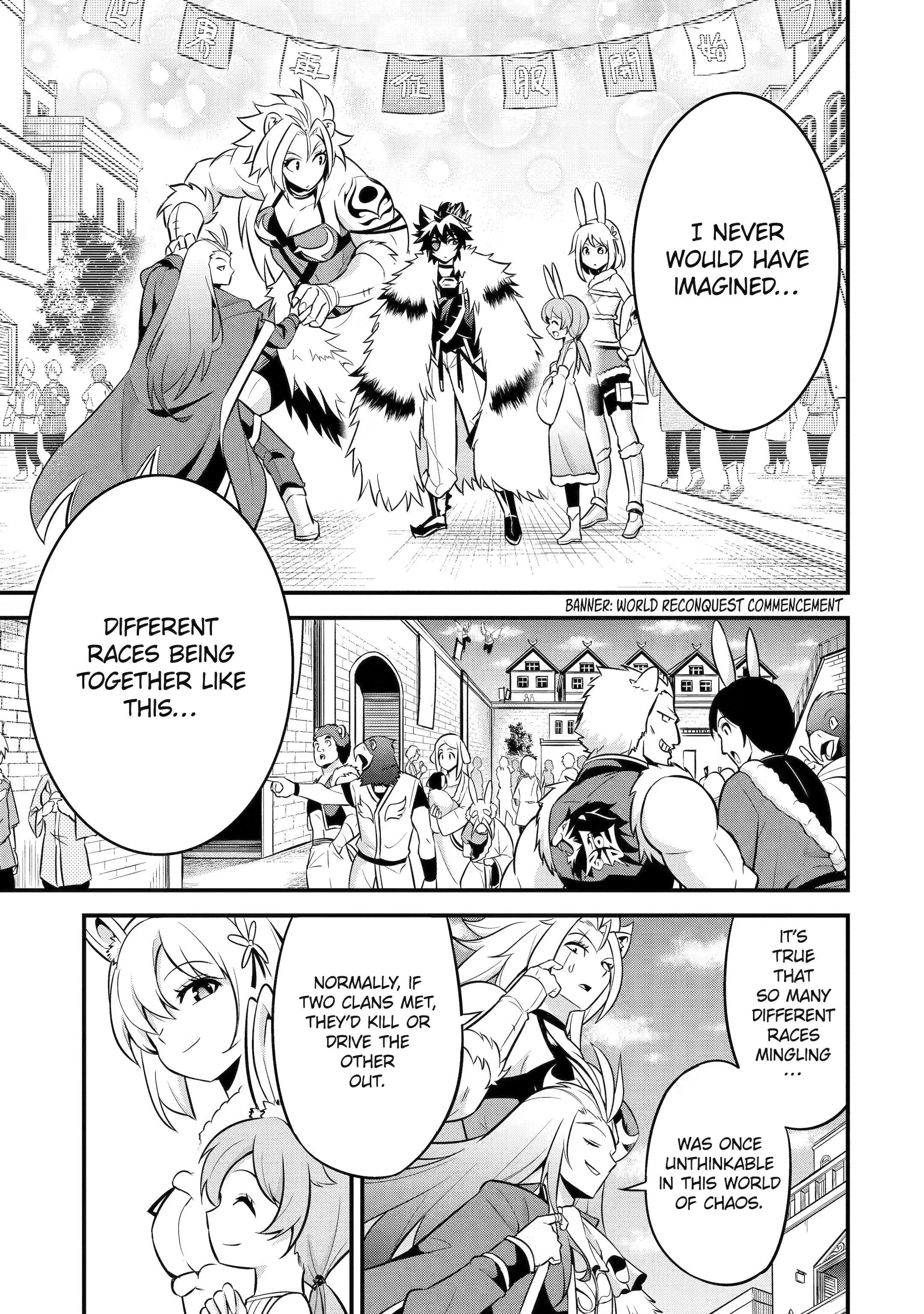 The Beast King Ouma Reconquers the World, chapter 5, page 13