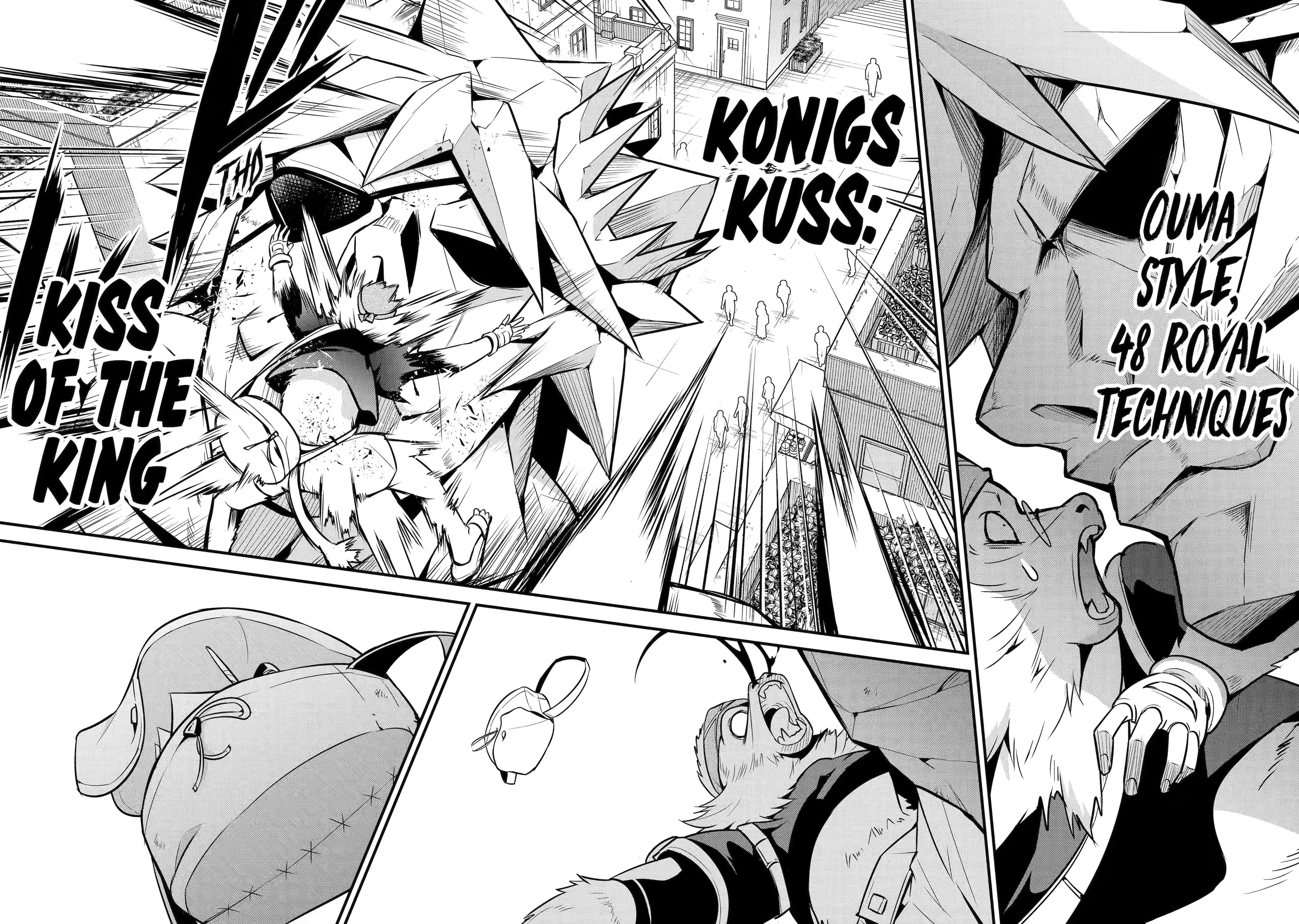 The Beast King Ouma Reconquers the World, chapter 5, page 28