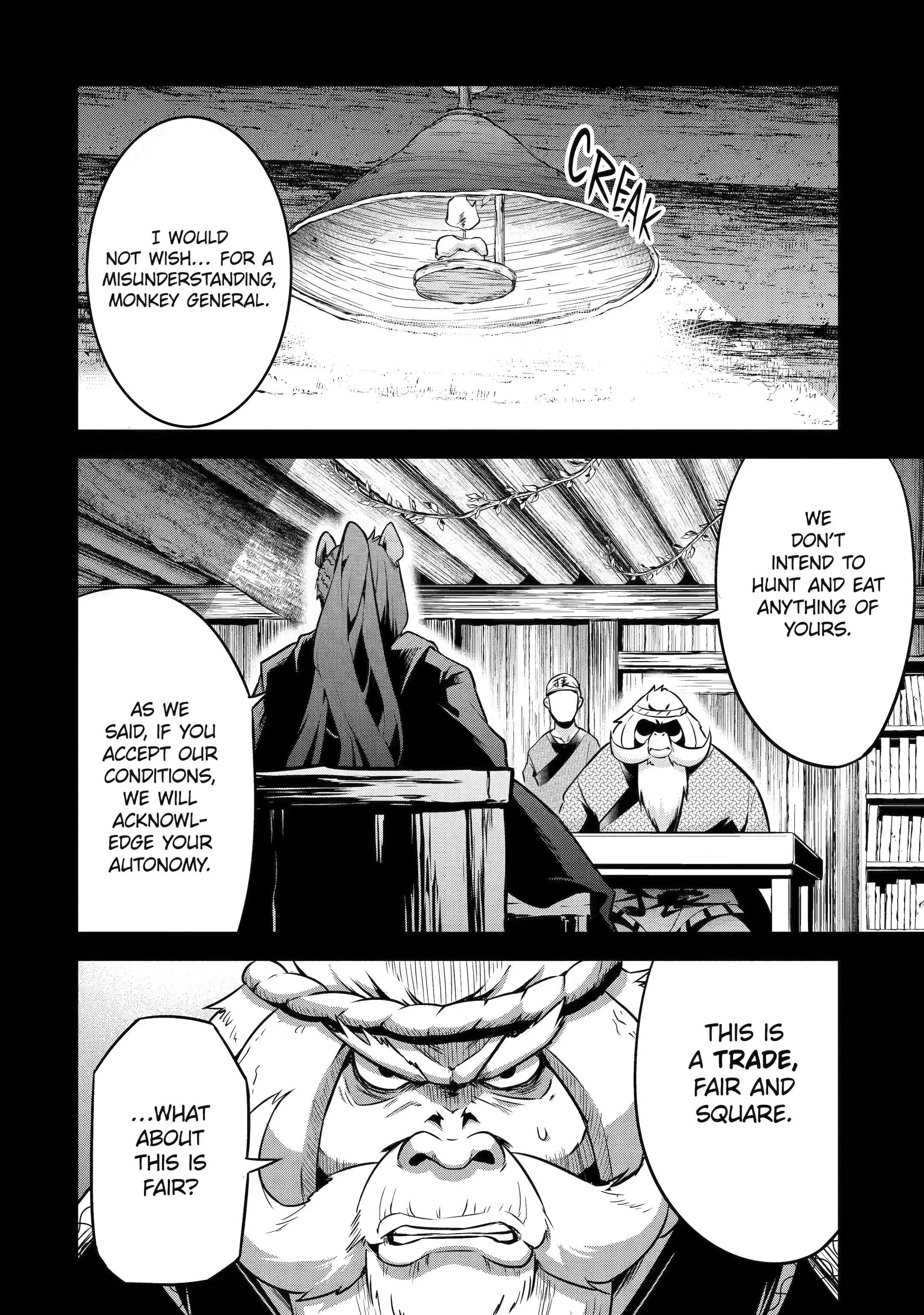 The Beast King Ouma Reconquers the World, chapter 5, page 34