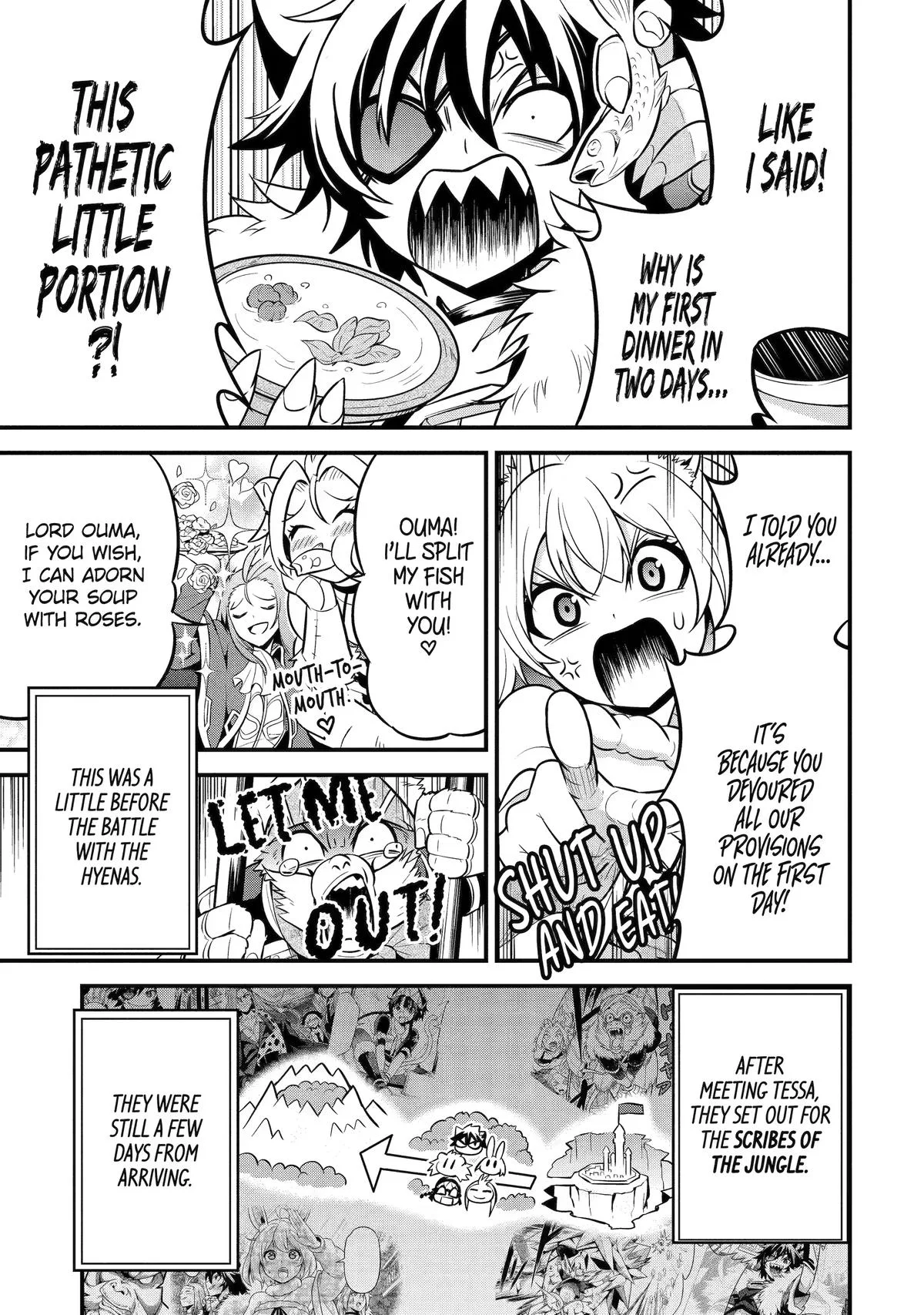 The Beast King Ouma Reconquers the World, chapter 5.5, page 1