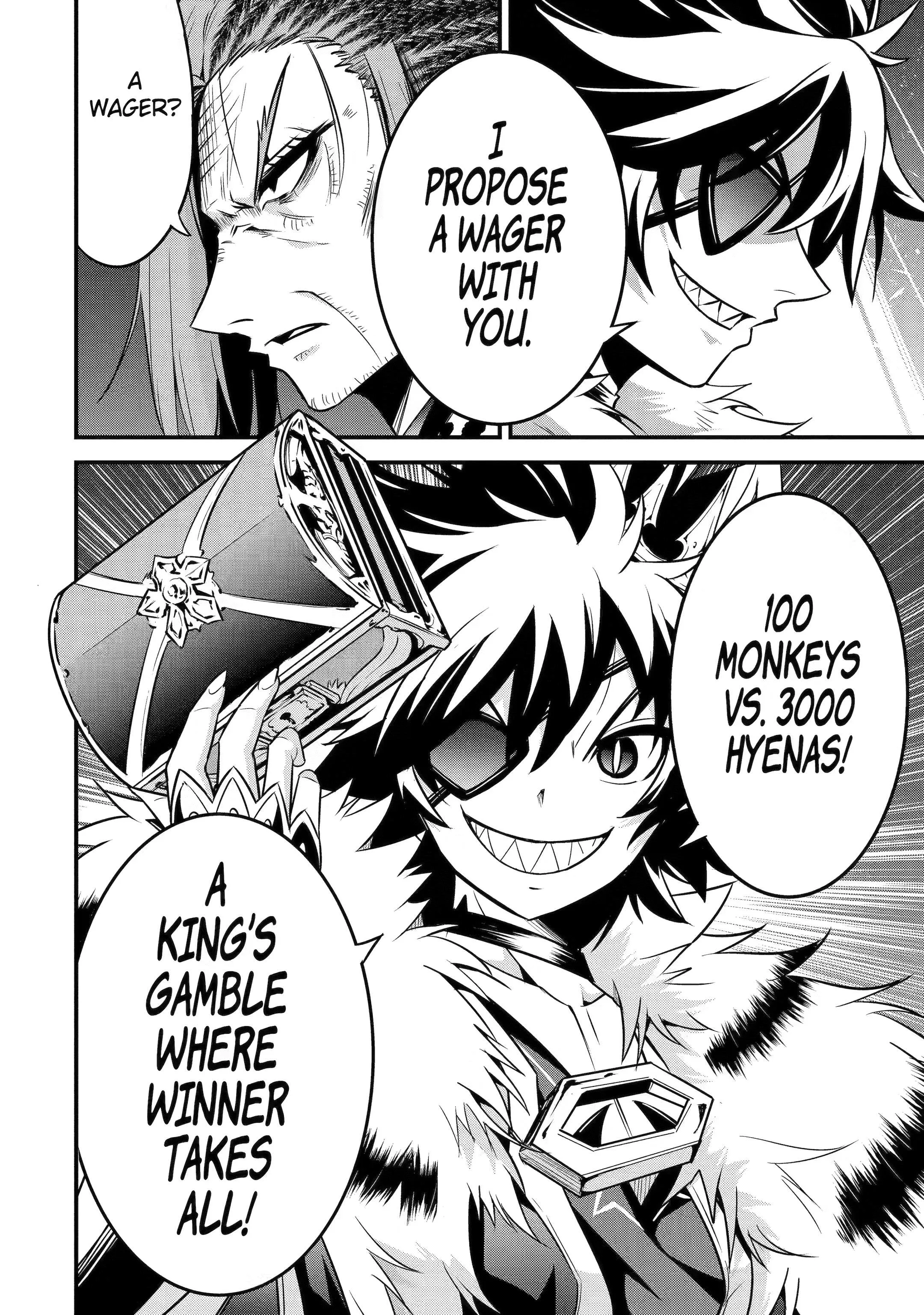 The Beast King Ouma Reconquers the World, chapter 6, page 33