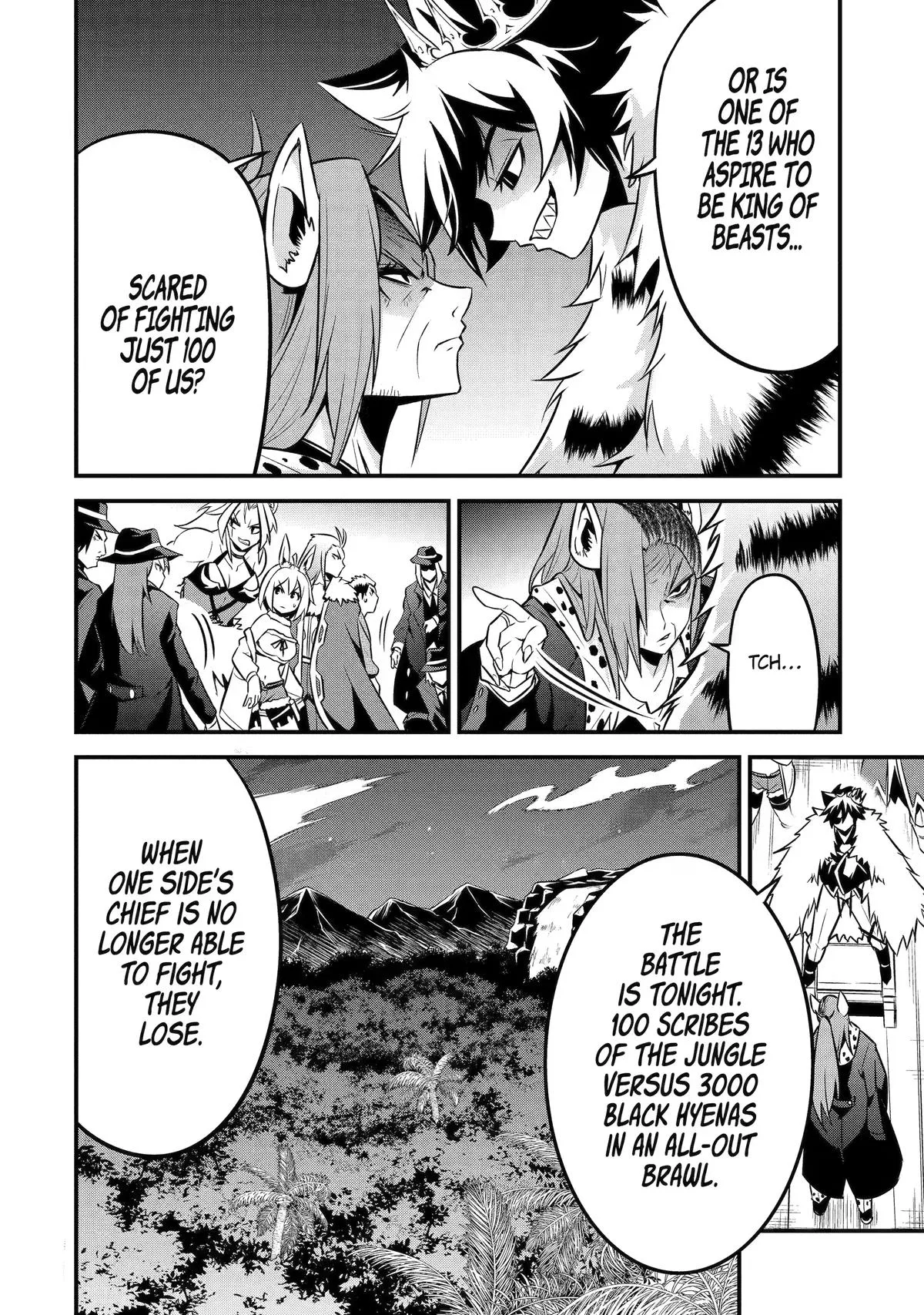 The Beast King Ouma Reconquers the World, chapter 7, page 14