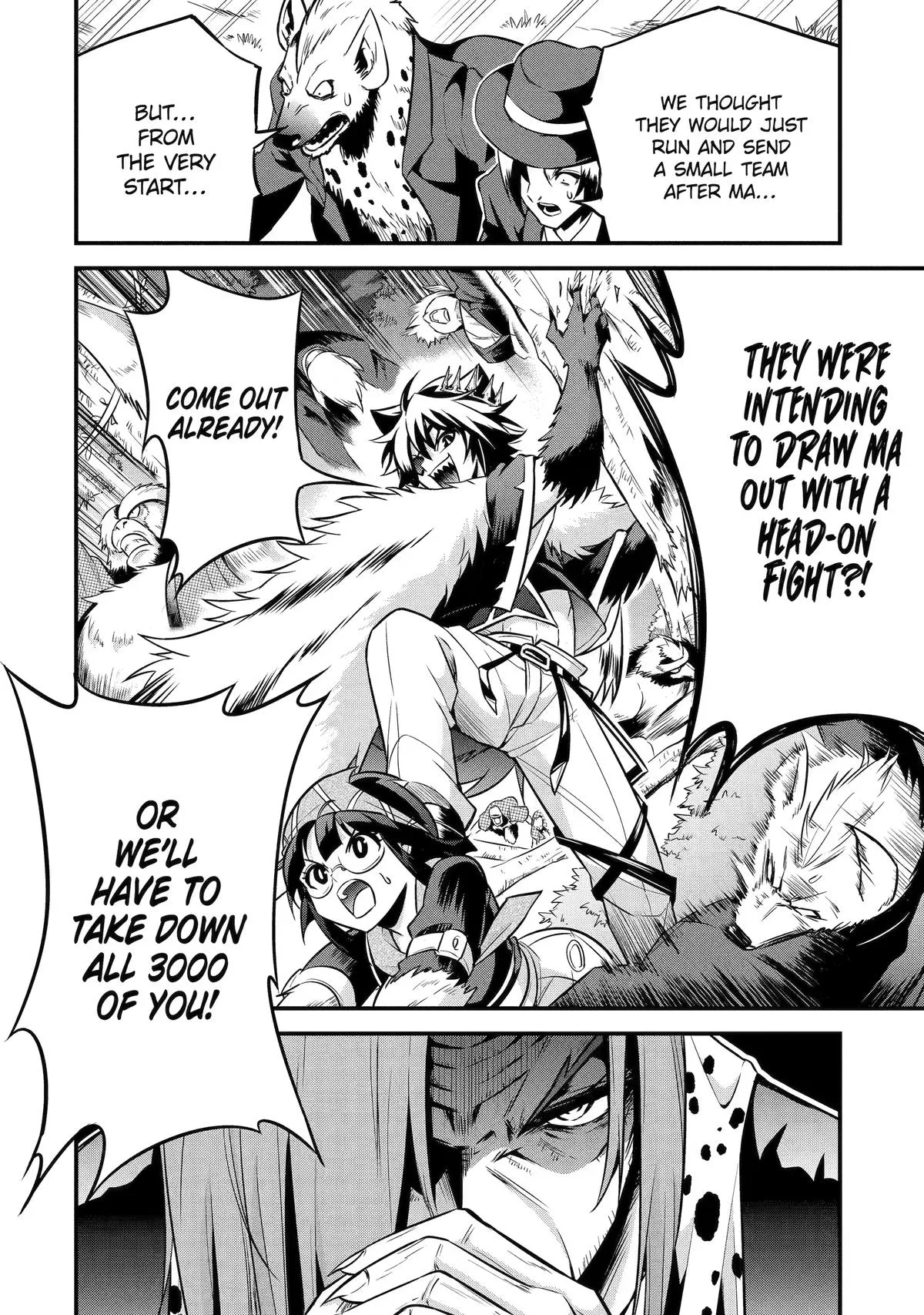 The Beast King Ouma Reconquers the World, chapter 8, page 28