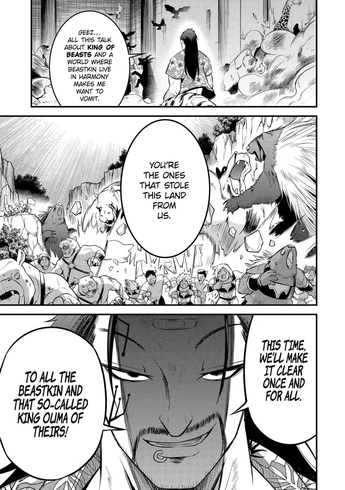The Beast King Ouma Reconquers the World, chapter 11, page 32