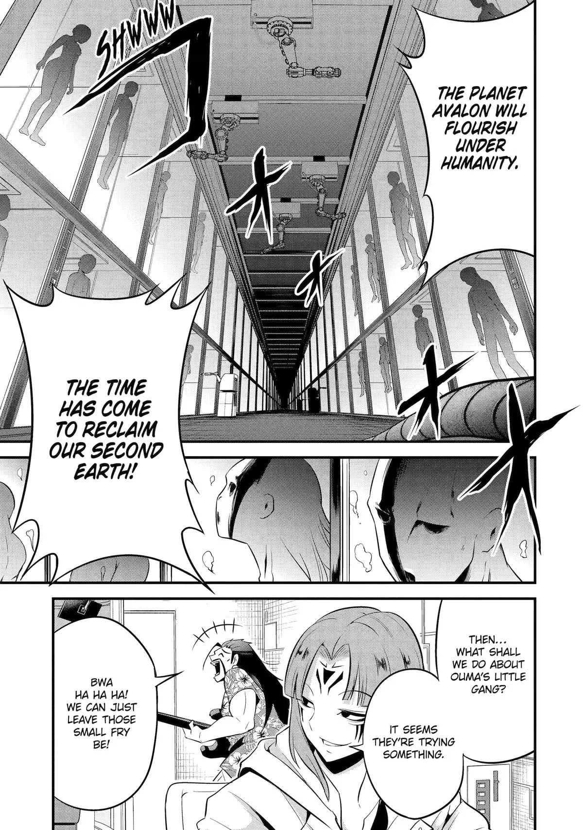 The Beast King Ouma Reconquers the World, chapter 13, page 13