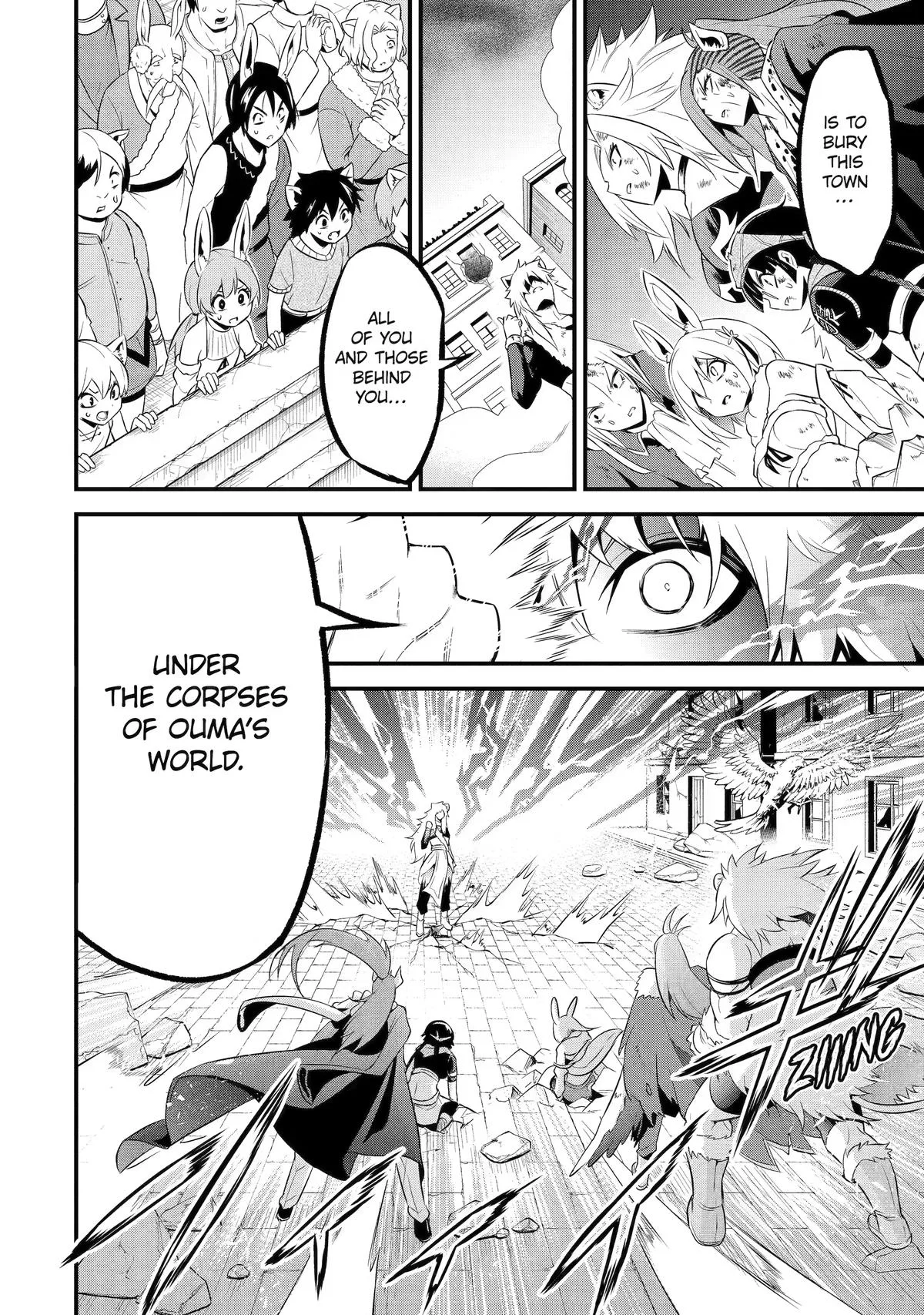 The Beast King Ouma Reconquers the World, chapter 13, page 34