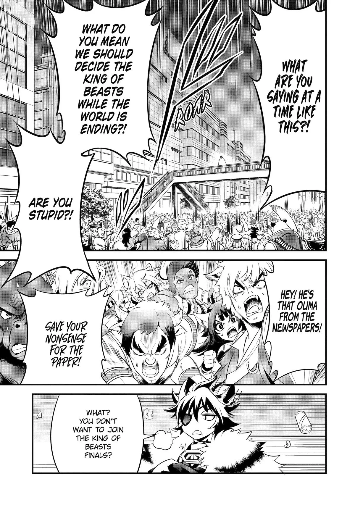 The Beast King Ouma Reconquers the World, chapter 14, page 19