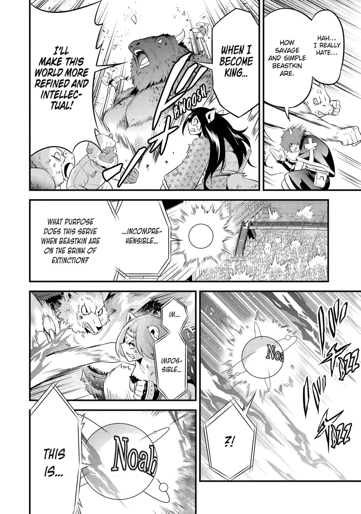 The Beast King Ouma Reconquers the World, chapter 14, page 32
