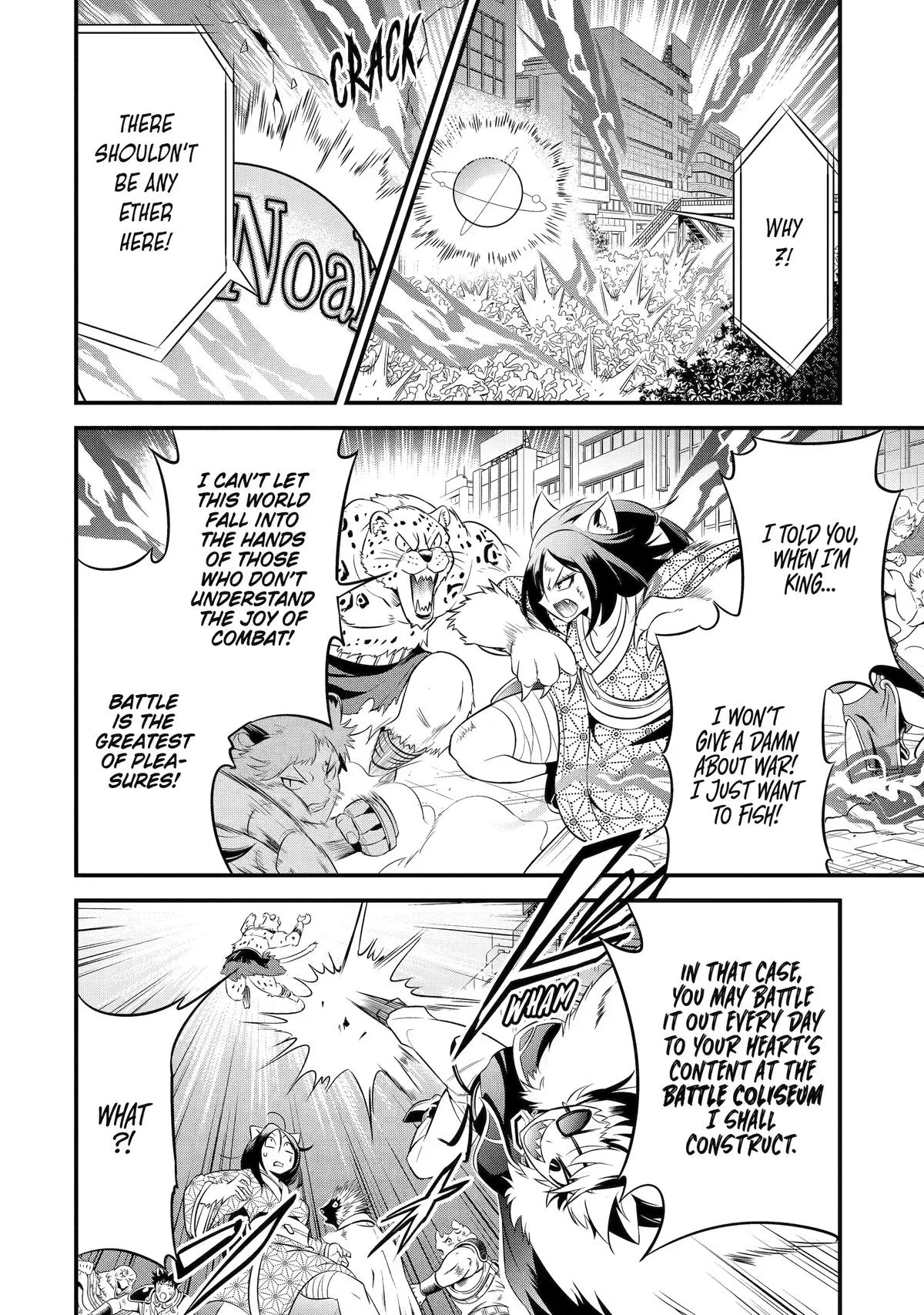 The Beast King Ouma Reconquers the World, chapter 14, page 34