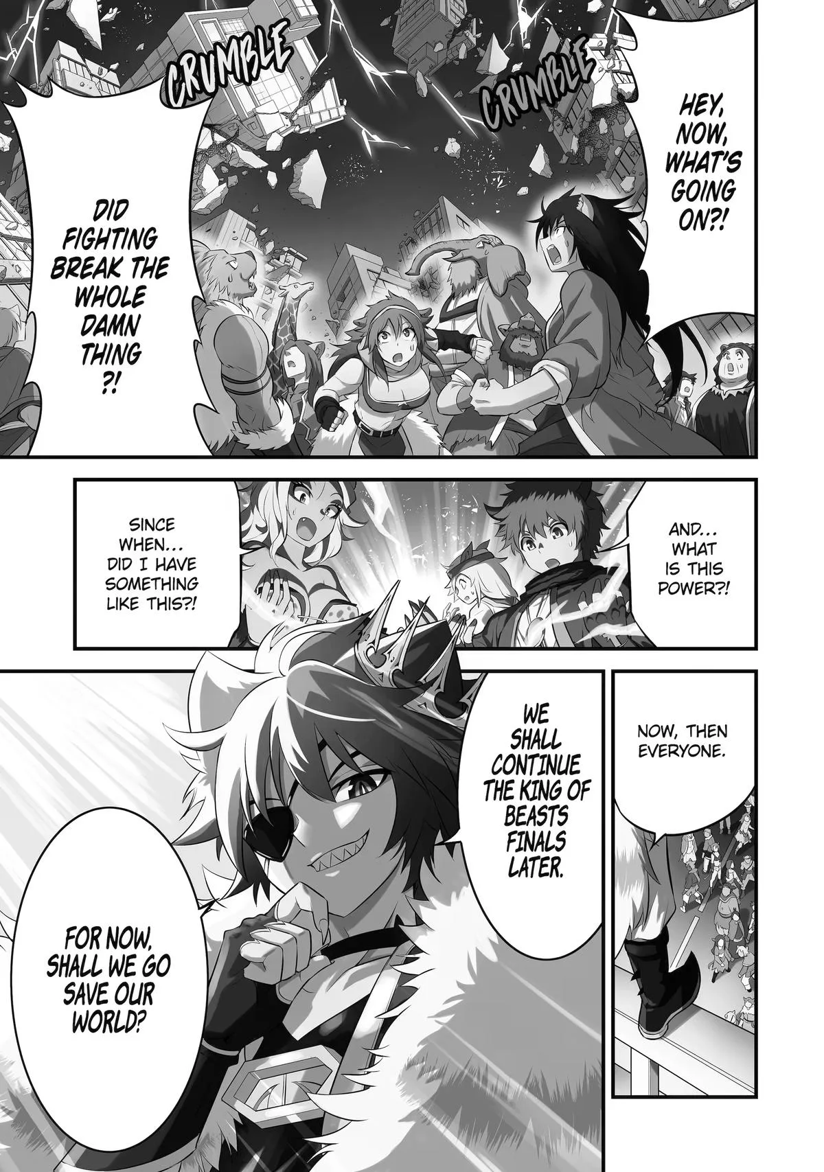 The Beast King Ouma Reconquers the World, chapter 15, page 1