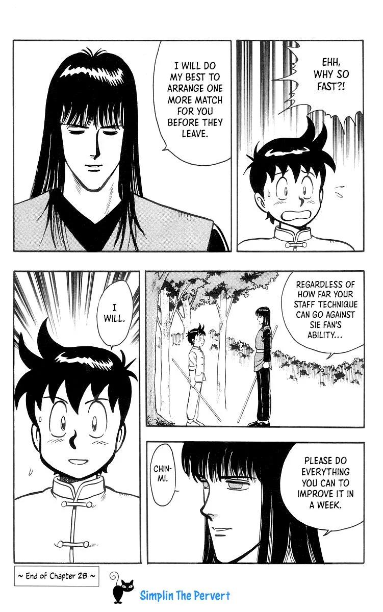 Tekken Chinmi, chapter 28, page 29