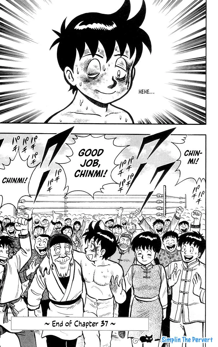 Tekken Chinmi, chapter 37, page 35
