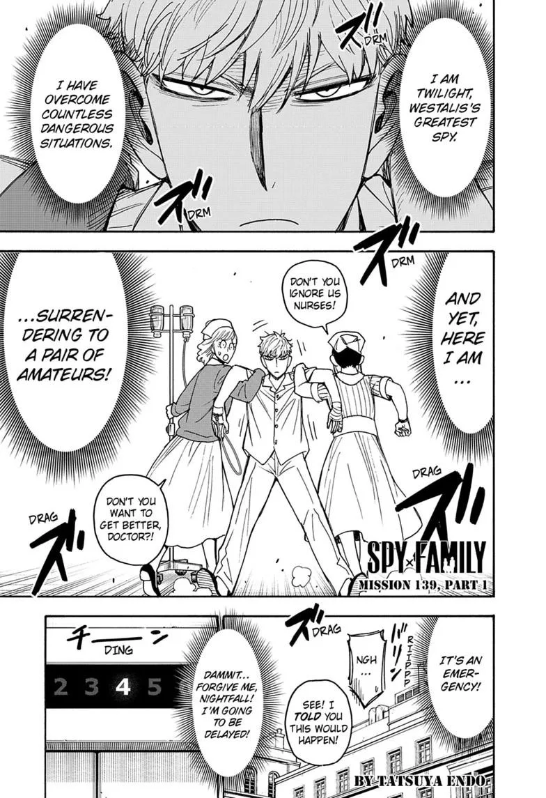 SPY x FAMILY Manga, chapter 139, page 1