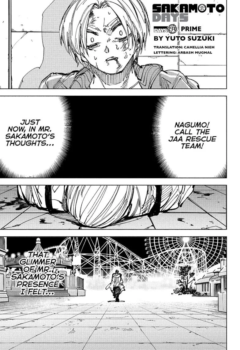 Sakamoto Days Manga Online, chapter 270, page 1