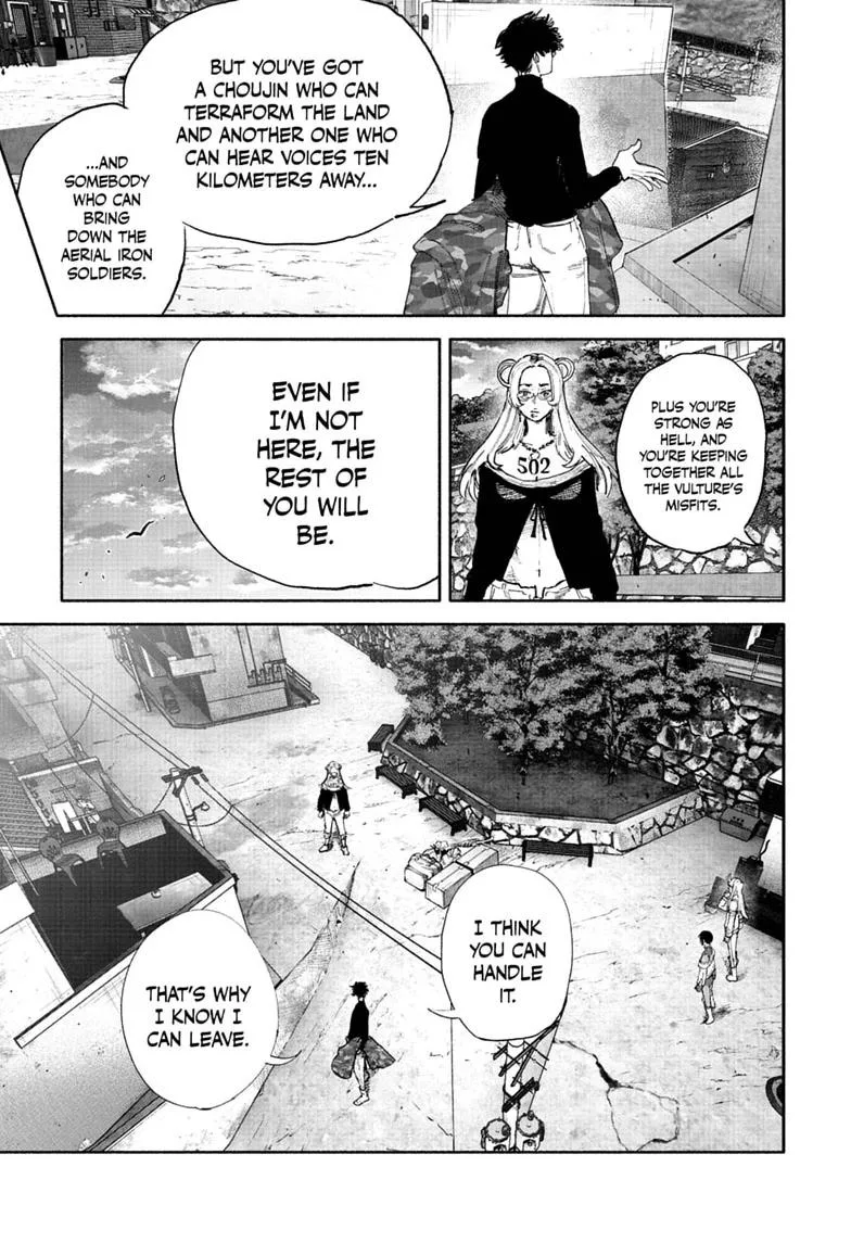 Choujin X, chapter 75.2, page 17