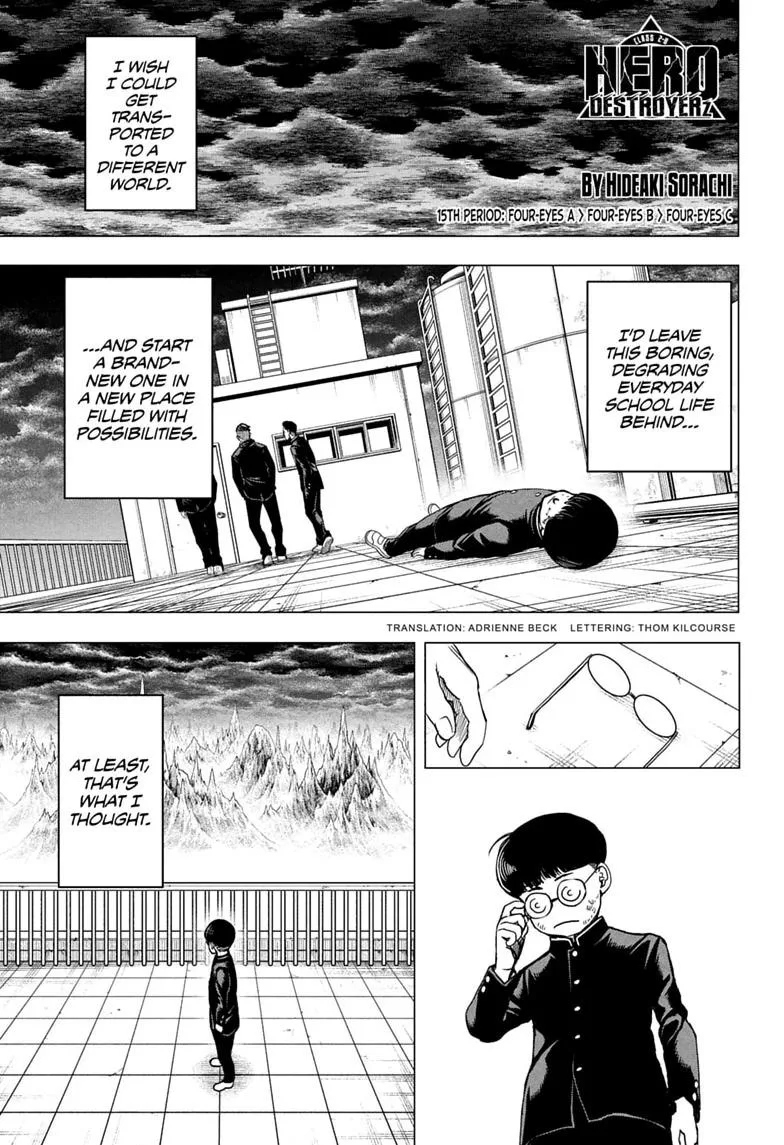 Class 2-B Hero Destroyerz, chapter 15, page 1