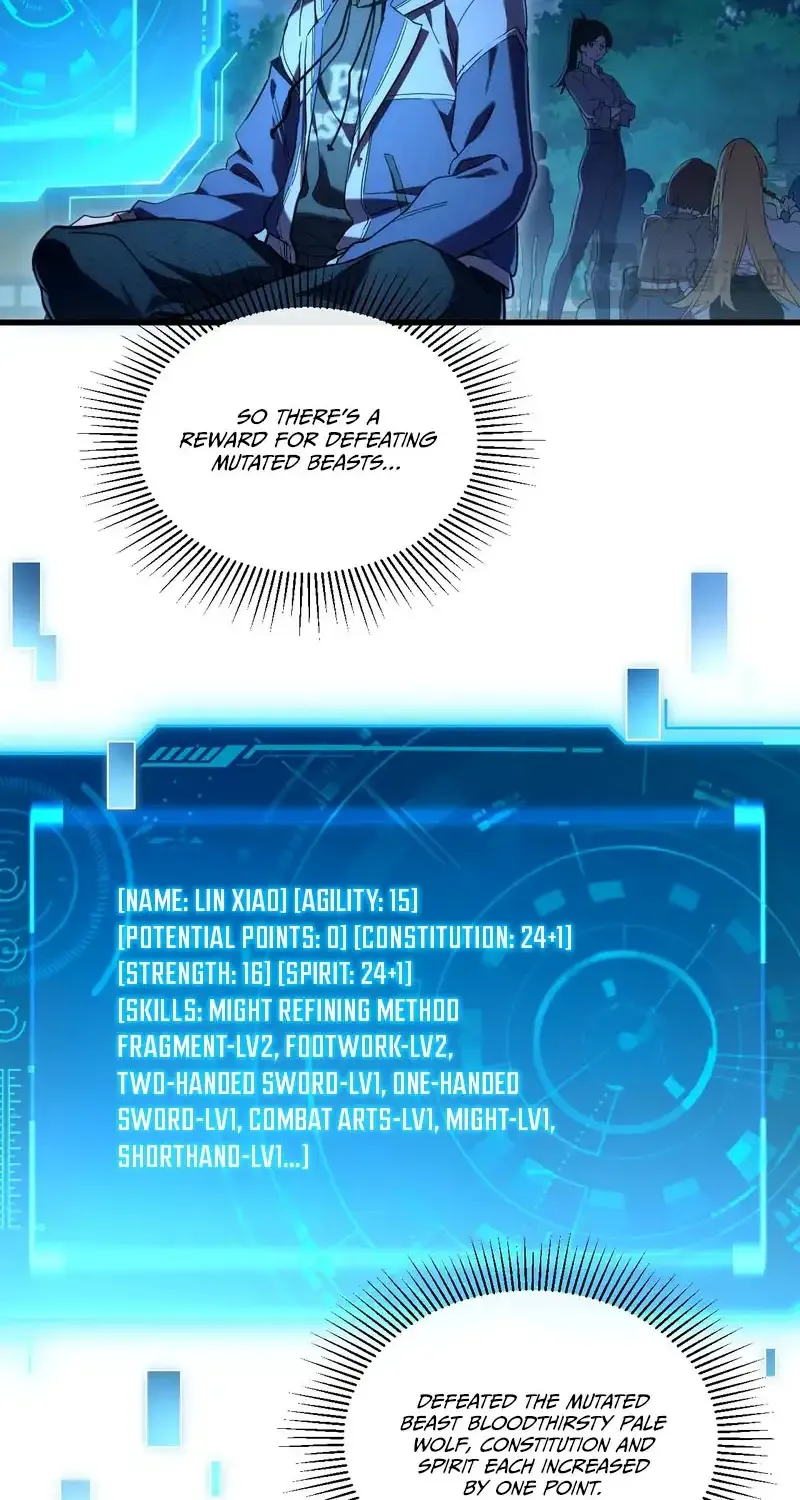 Cataclysm Hunter: I Have an Experience Points System, chapter 11, page 24