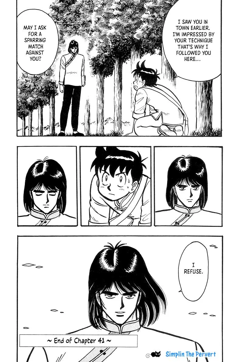 Tekken Chinmi, chapter 41, page 34