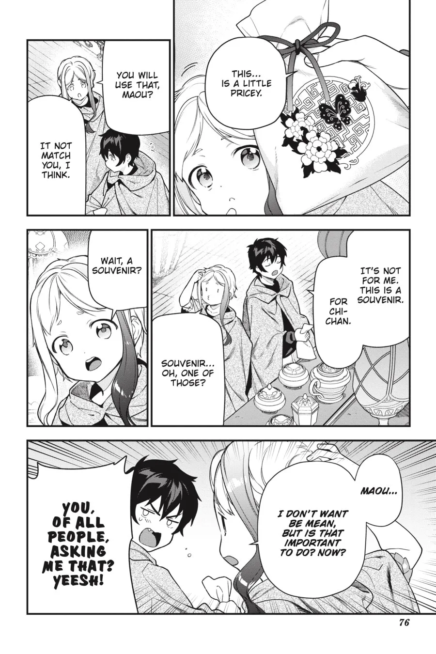 The Devil is a Part-Timer!, chapter 92, page 7