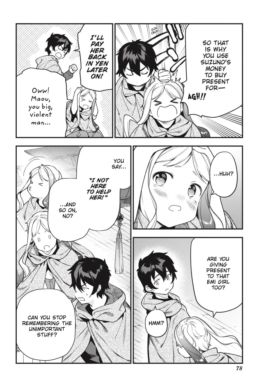 The Devil is a Part-Timer!, chapter 92, page 9