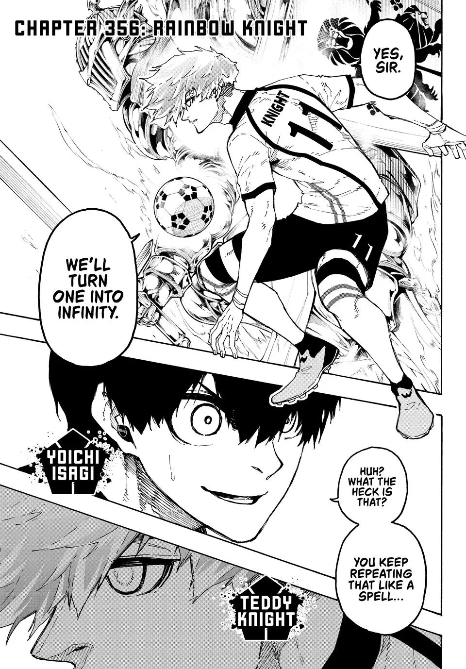 B Lock Manga, chapter 356, page 1