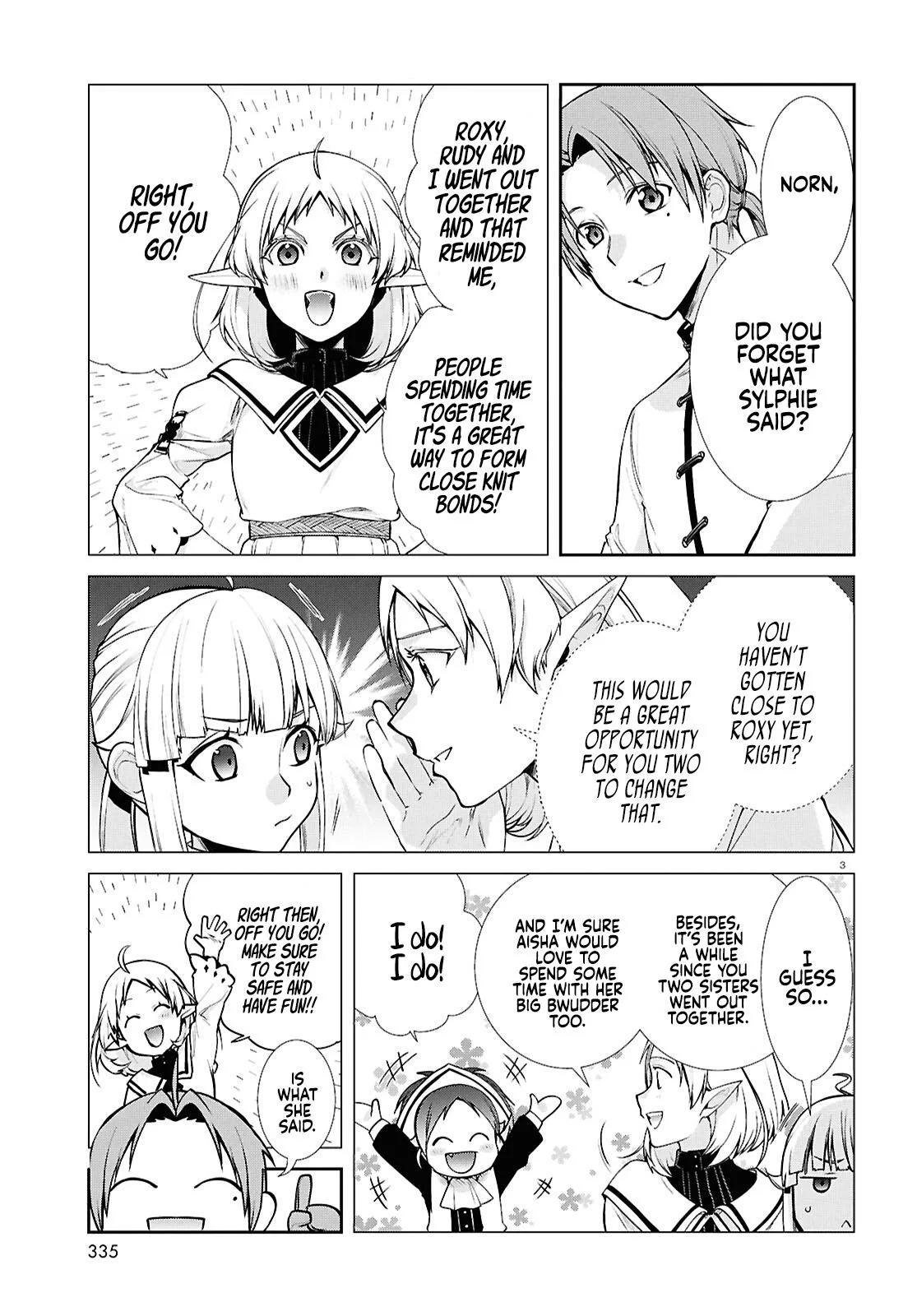 Mushoku Tensei: Jobless Reincarnation, chapter 121, page 3