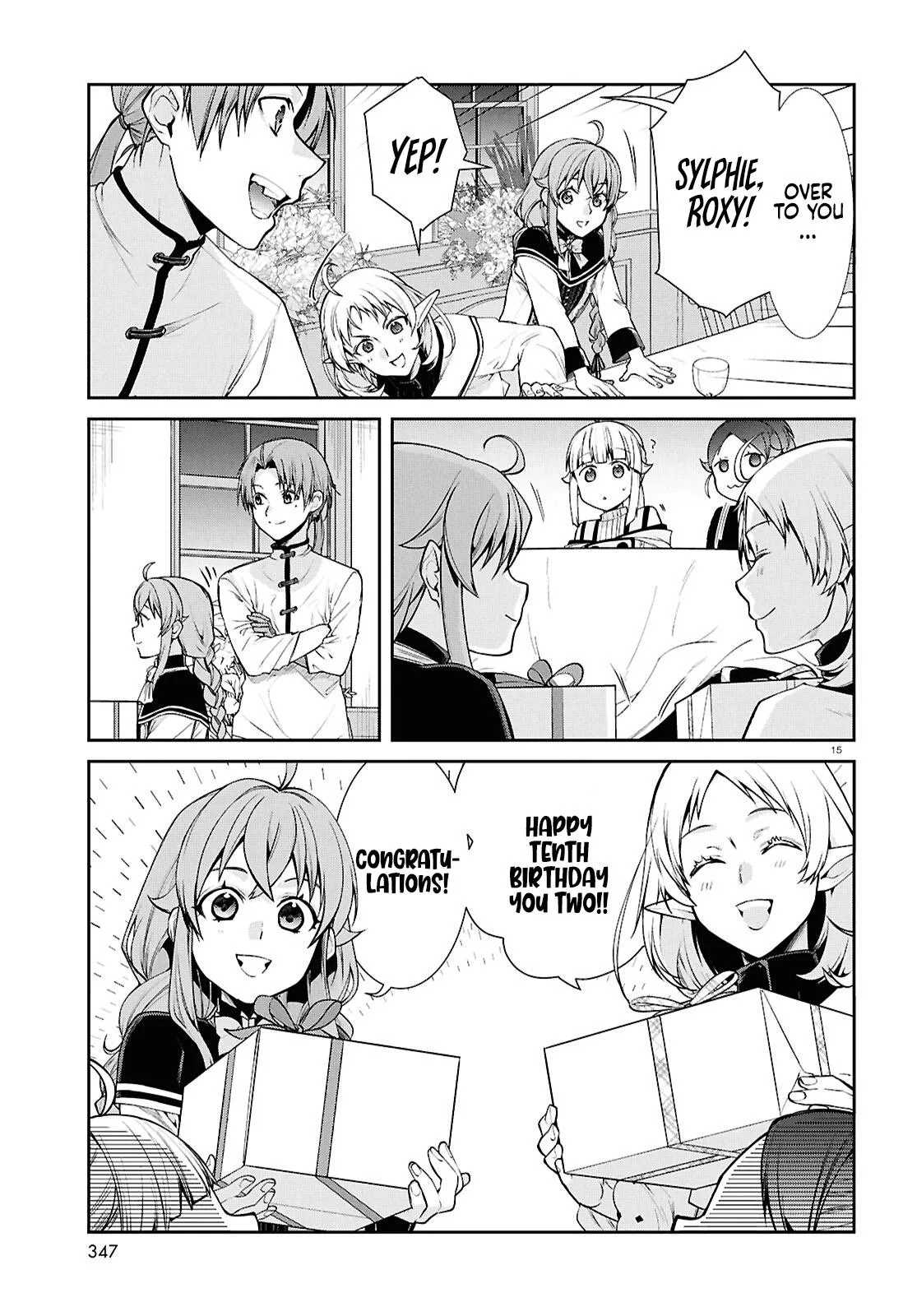 Mushoku Tensei: Jobless Reincarnation, chapter 121, page 15