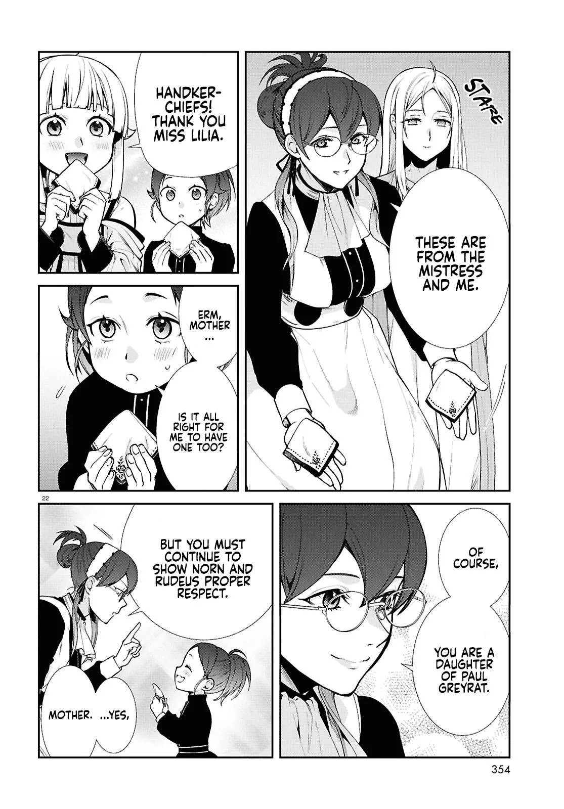 Mushoku Tensei: Jobless Reincarnation, chapter 121, page 22