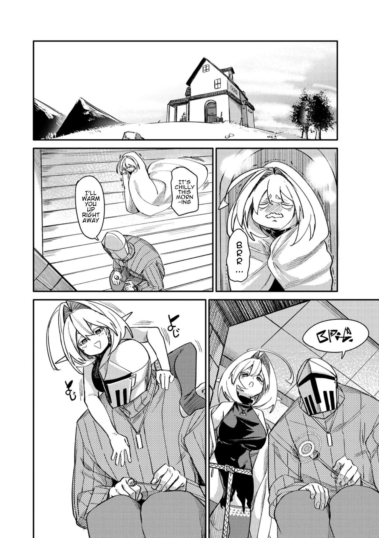 The Elf Picked Up a Heavy Knight., chapter 3, page 2