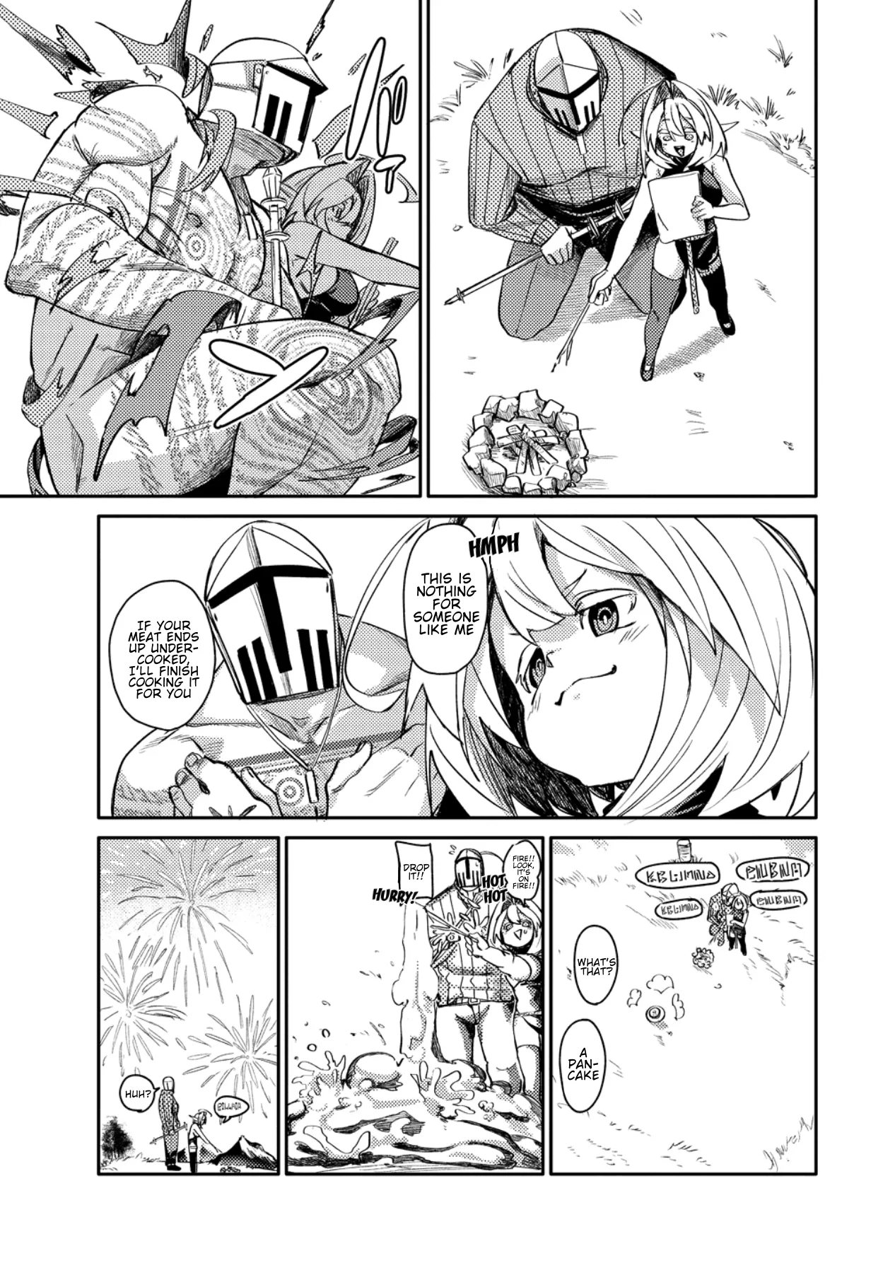 The Elf Picked Up a Heavy Knight., chapter 3, page 15