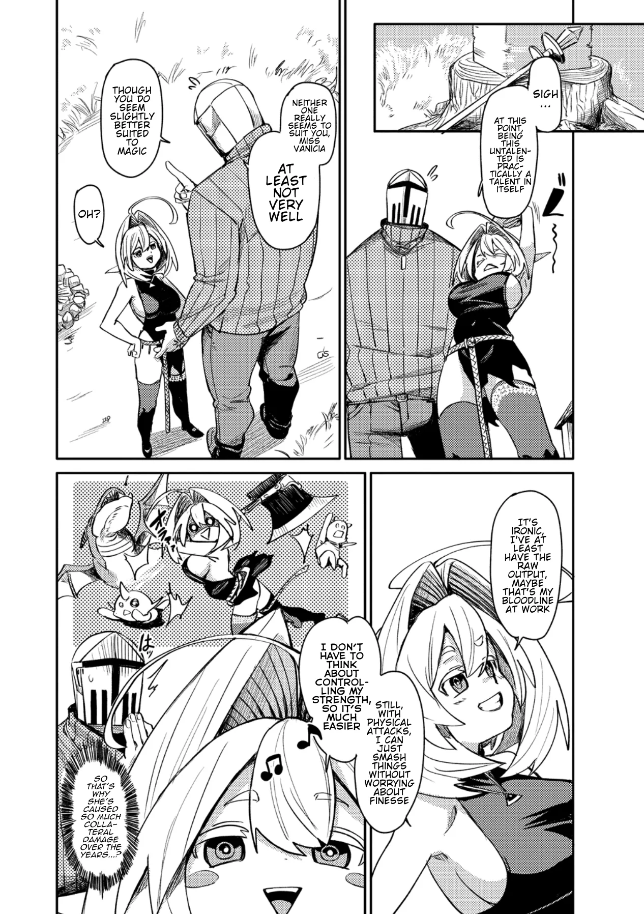 The Elf Picked Up a Heavy Knight., chapter 3, page 16