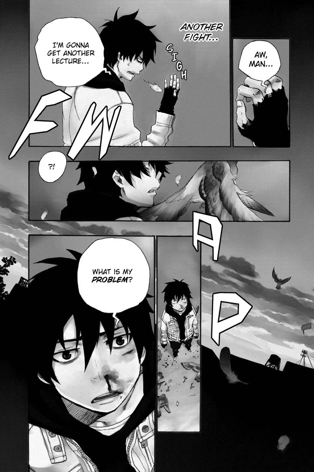 Blue Exorcist, chapter 1, page 6