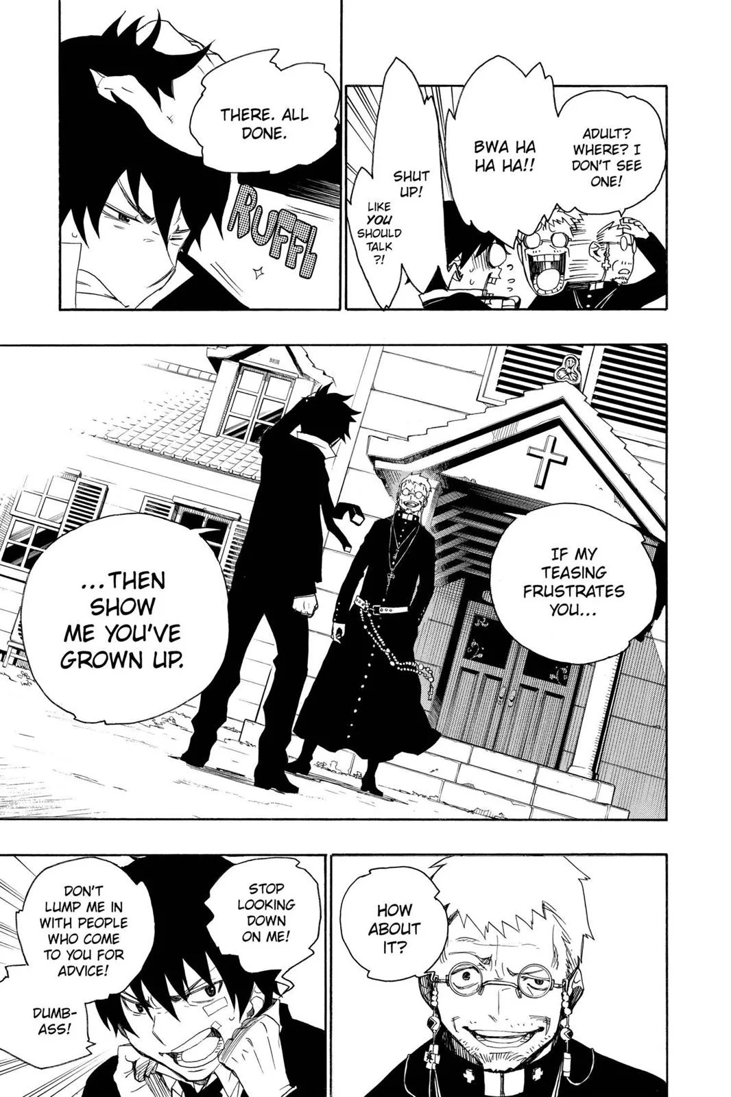 Blue Exorcist, chapter 1, page 17