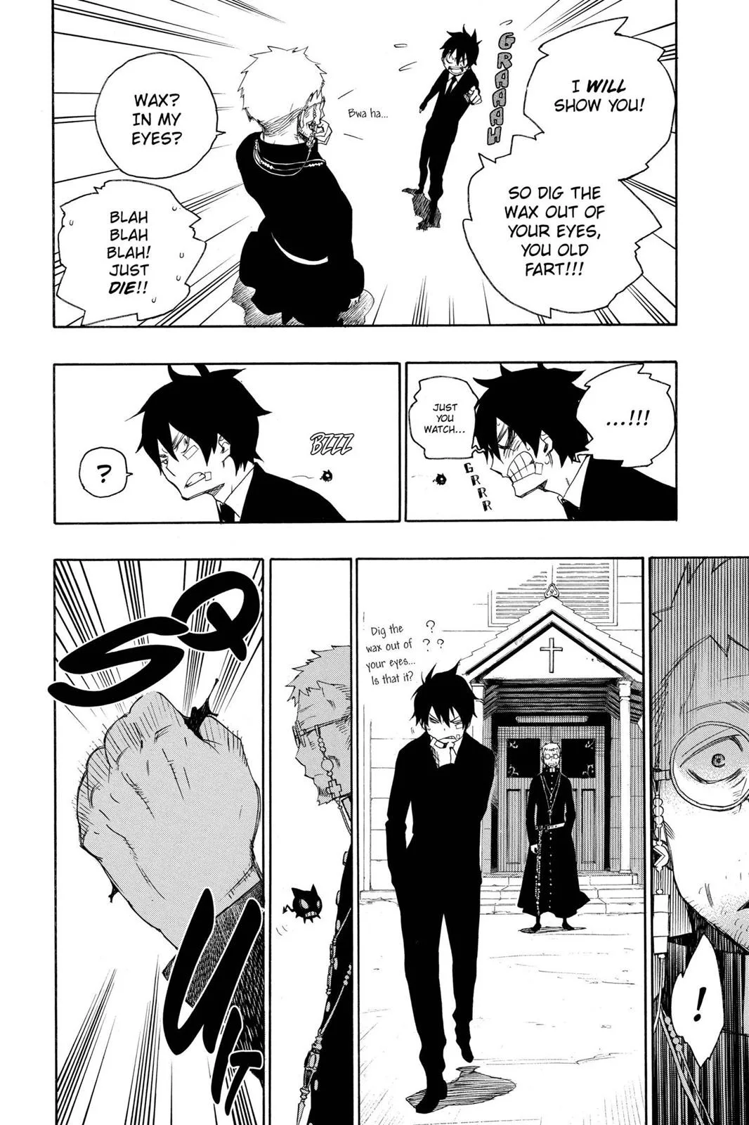 Blue Exorcist, chapter 1, page 18
