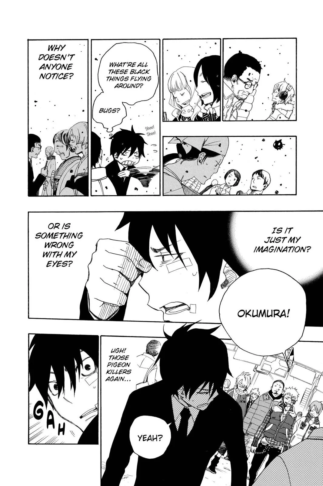 Blue Exorcist, chapter 1, page 20