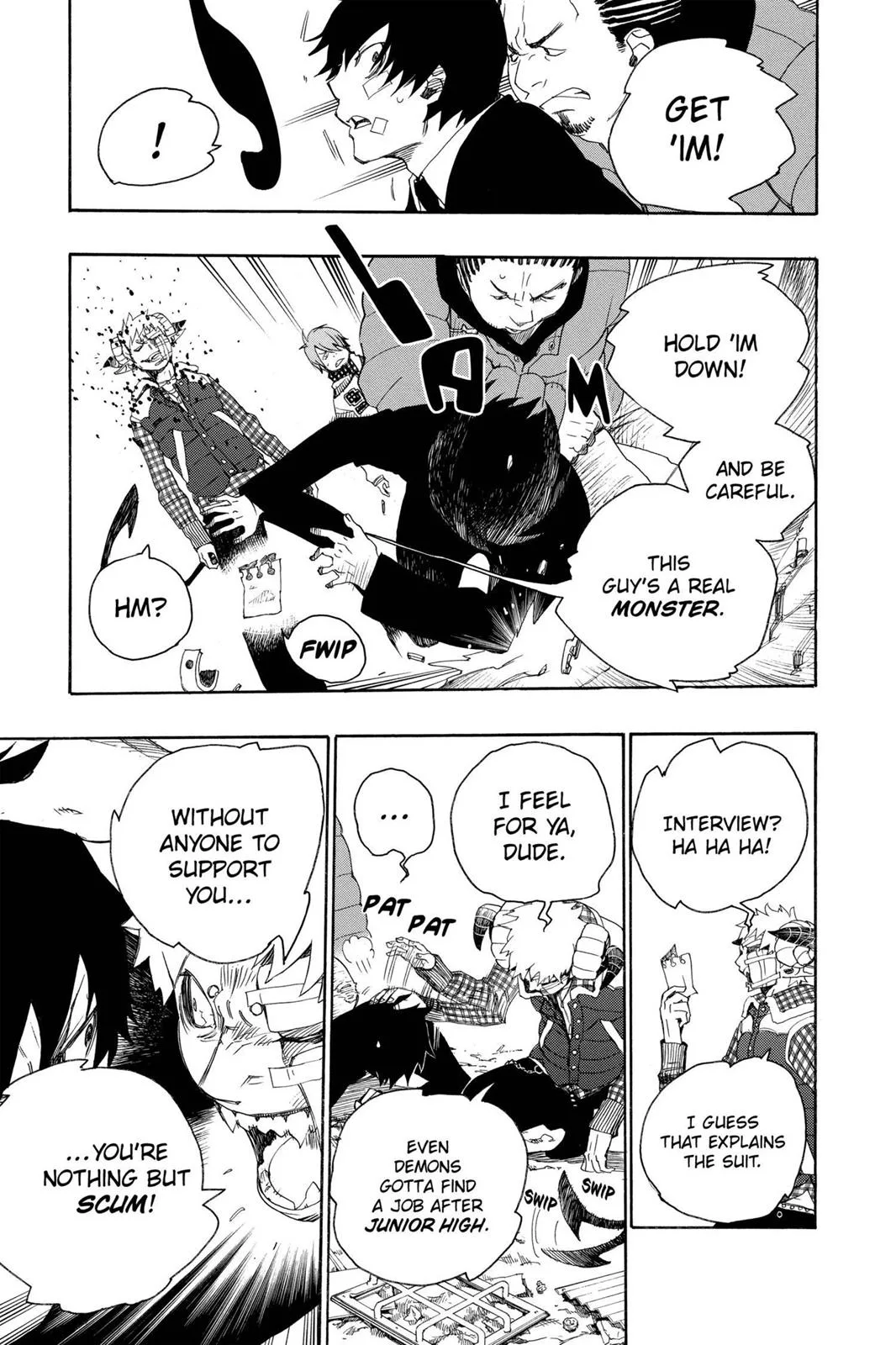 Blue Exorcist, chapter 1, page 25
