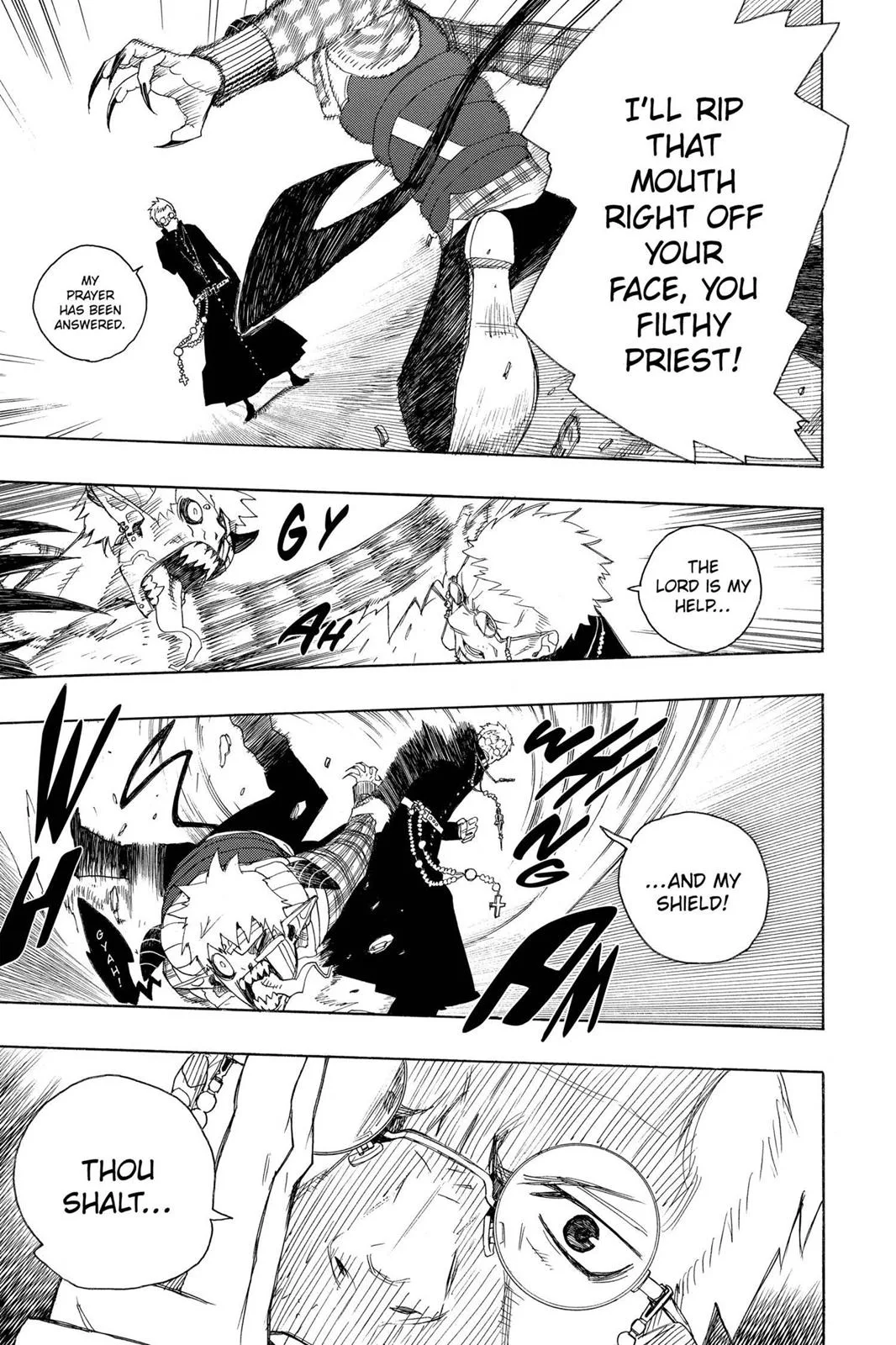 Blue Exorcist, chapter 1, page 31