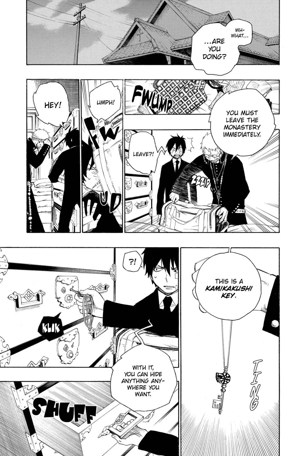 Blue Exorcist, chapter 1, page 37