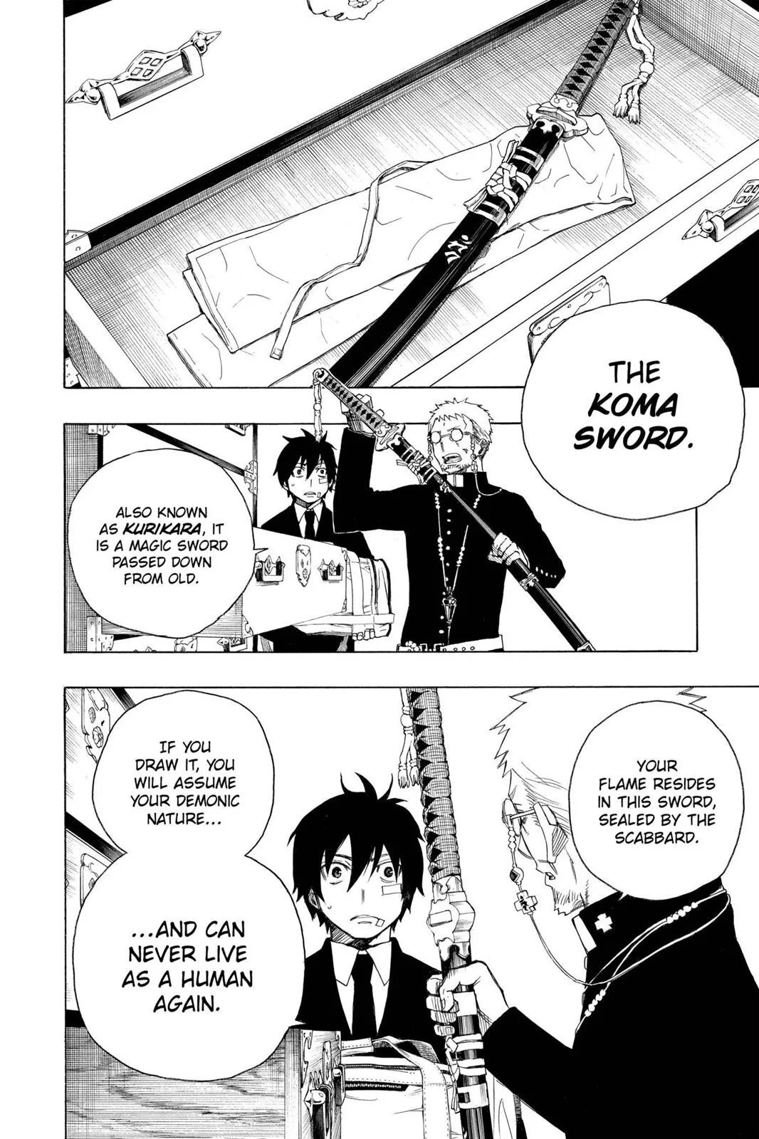 Blue Exorcist, chapter 1, page 38