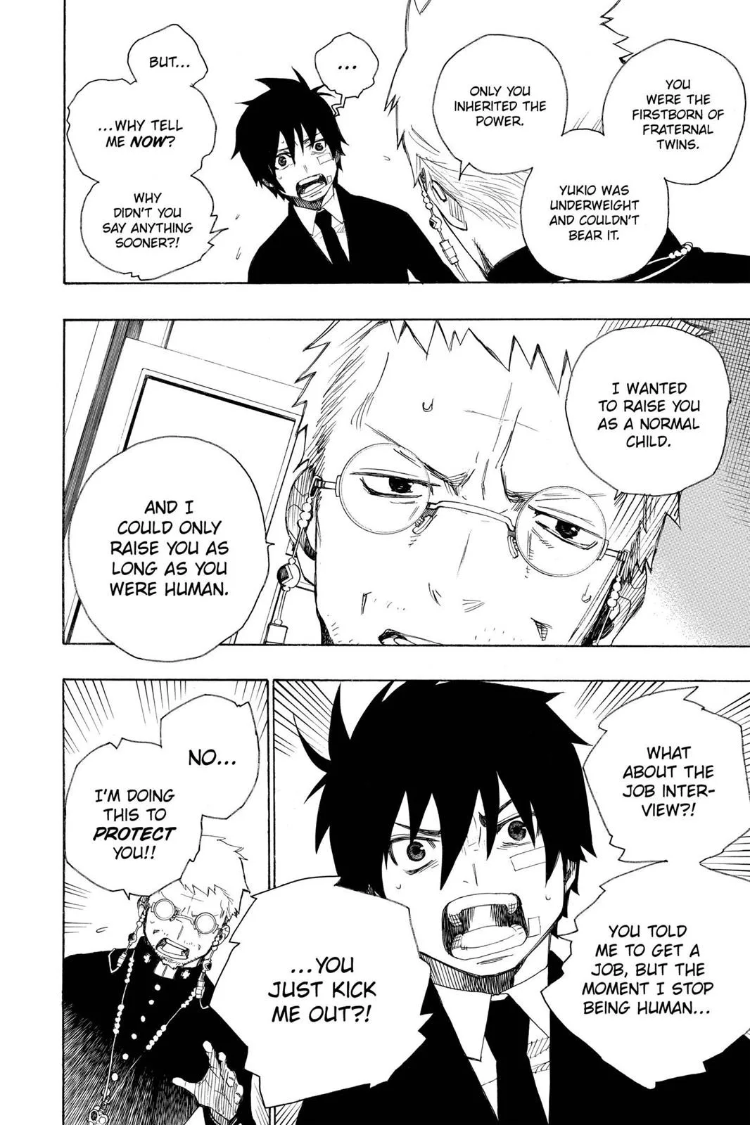 Blue Exorcist, chapter 1, page 40