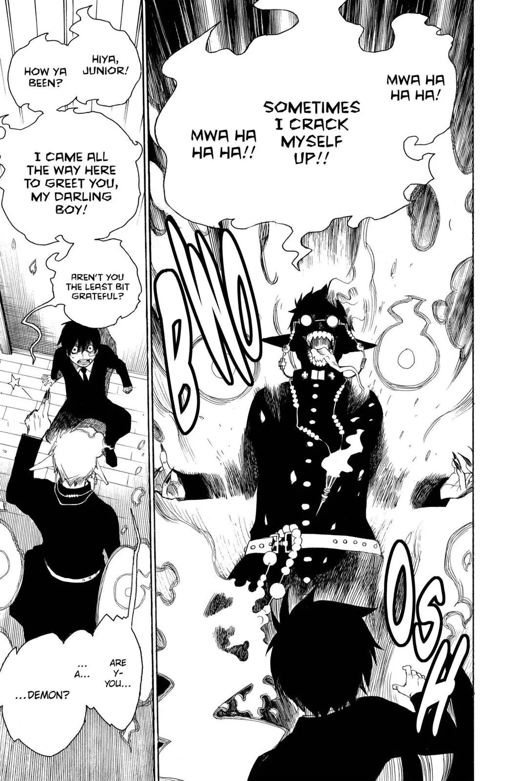 Blue Exorcist, chapter 1, page 45