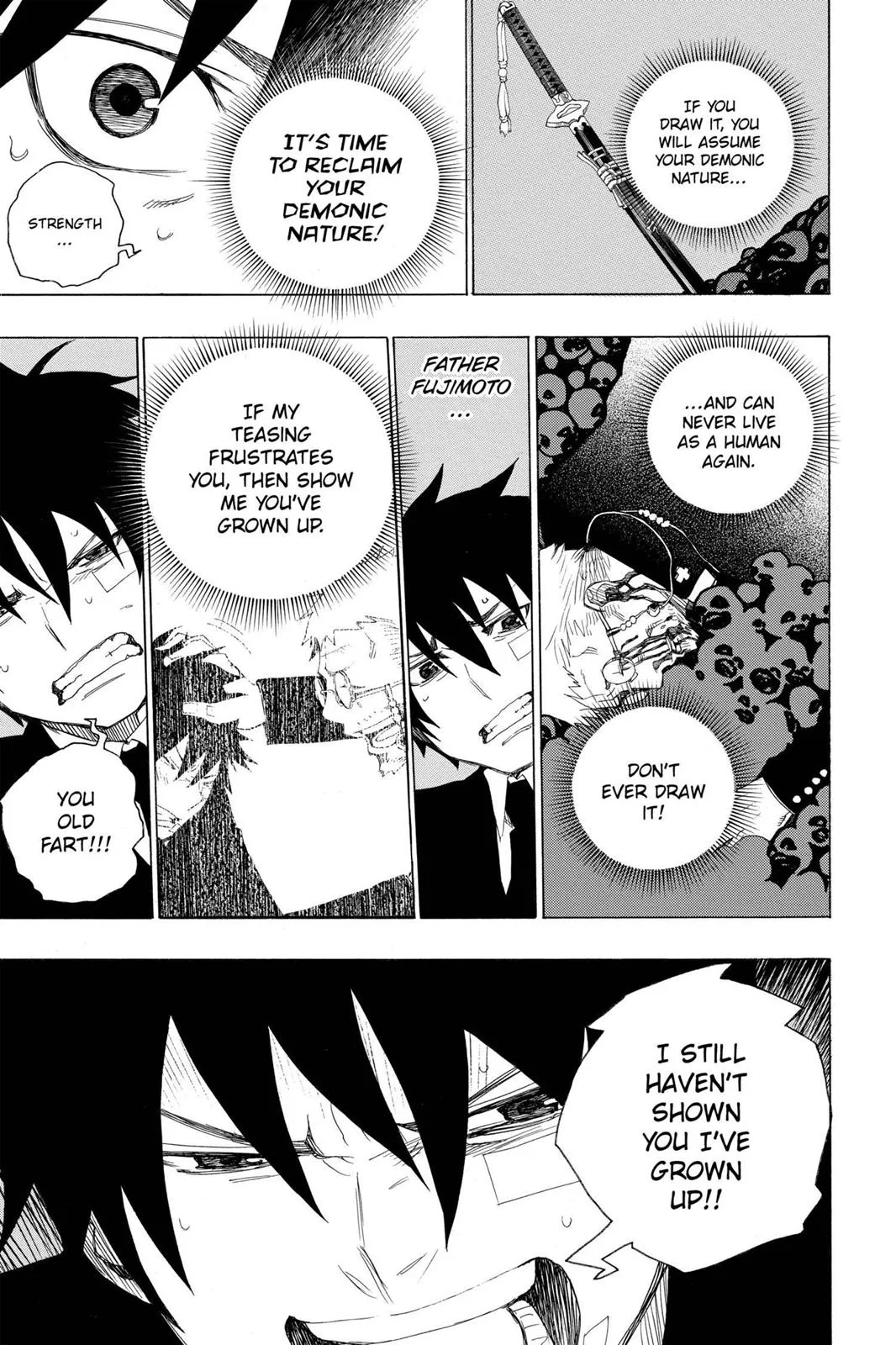 Blue Exorcist, chapter 1, page 56